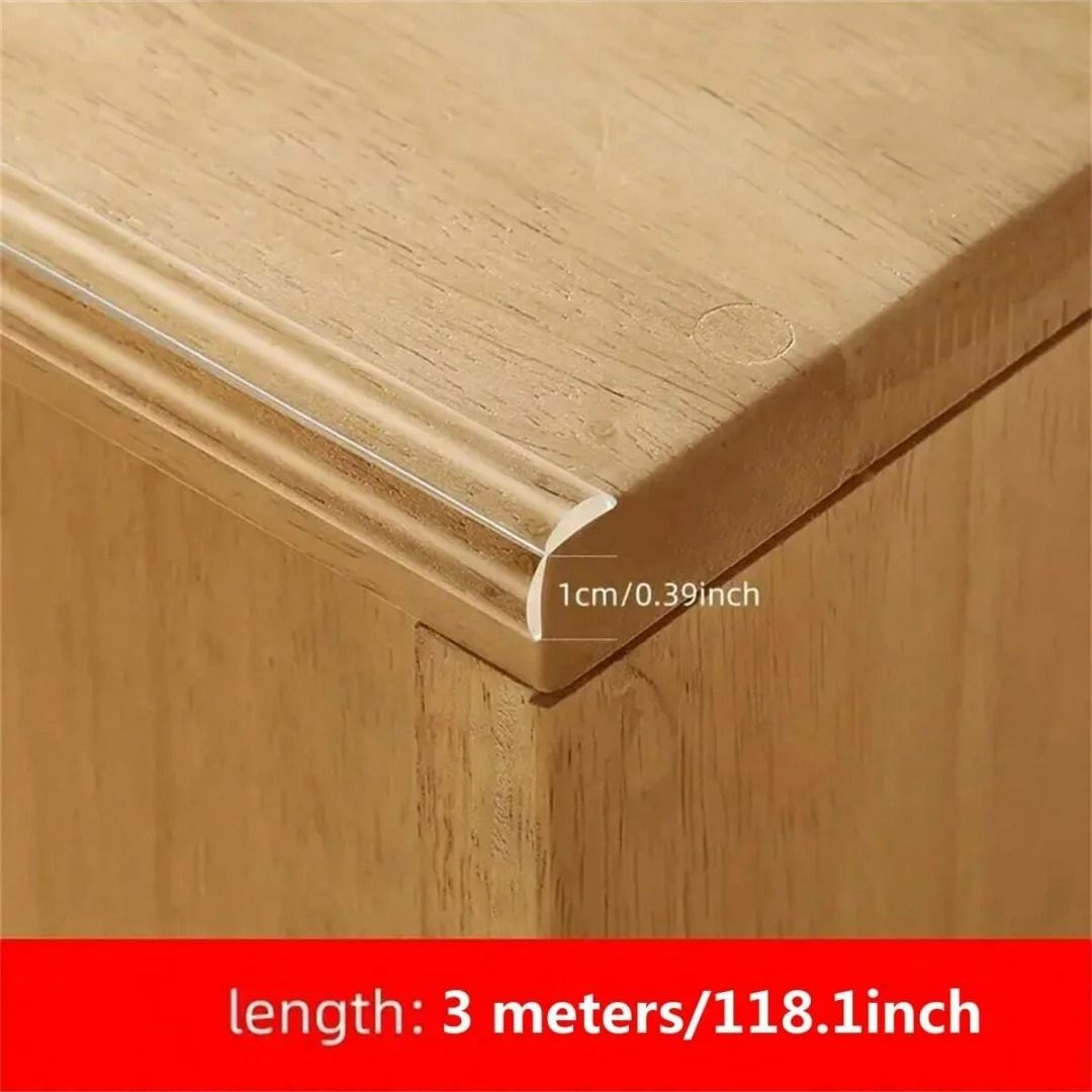 Transparent Silicone Edge And Corner Guard Strip 5