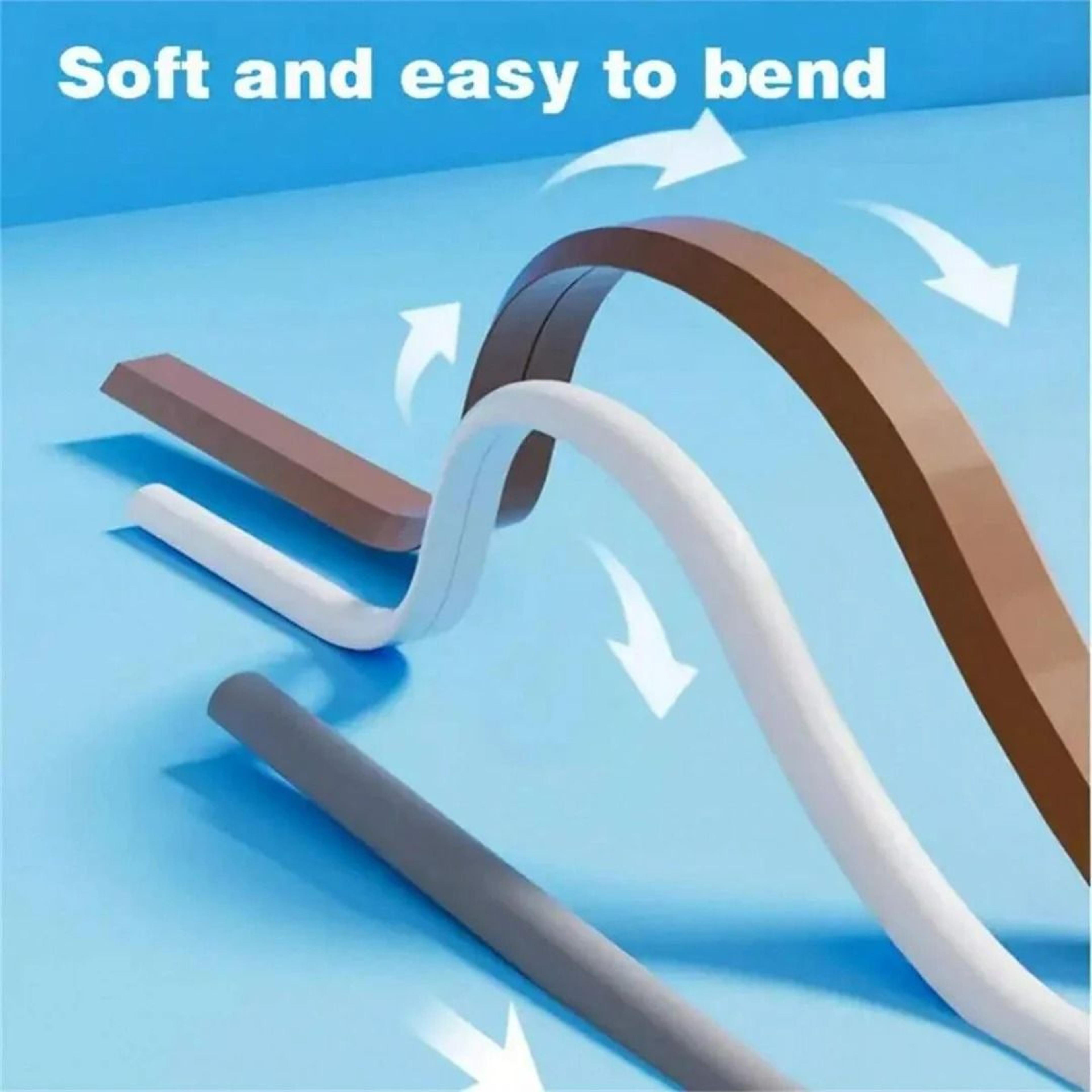 Low Profile Soft PVC Cable Concealer Channel 3