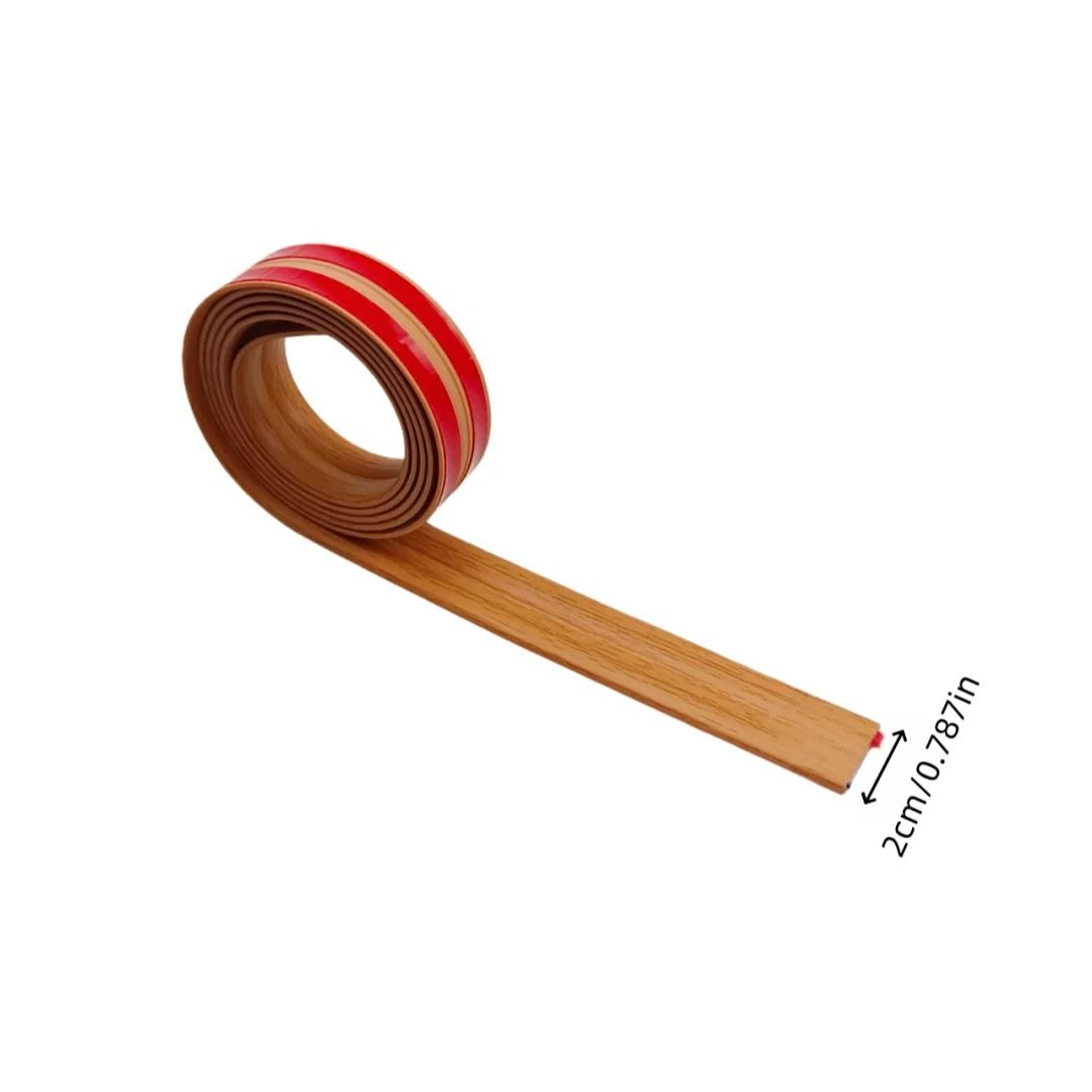 Wood Grain PVC Wall Edge Protector Molding 2