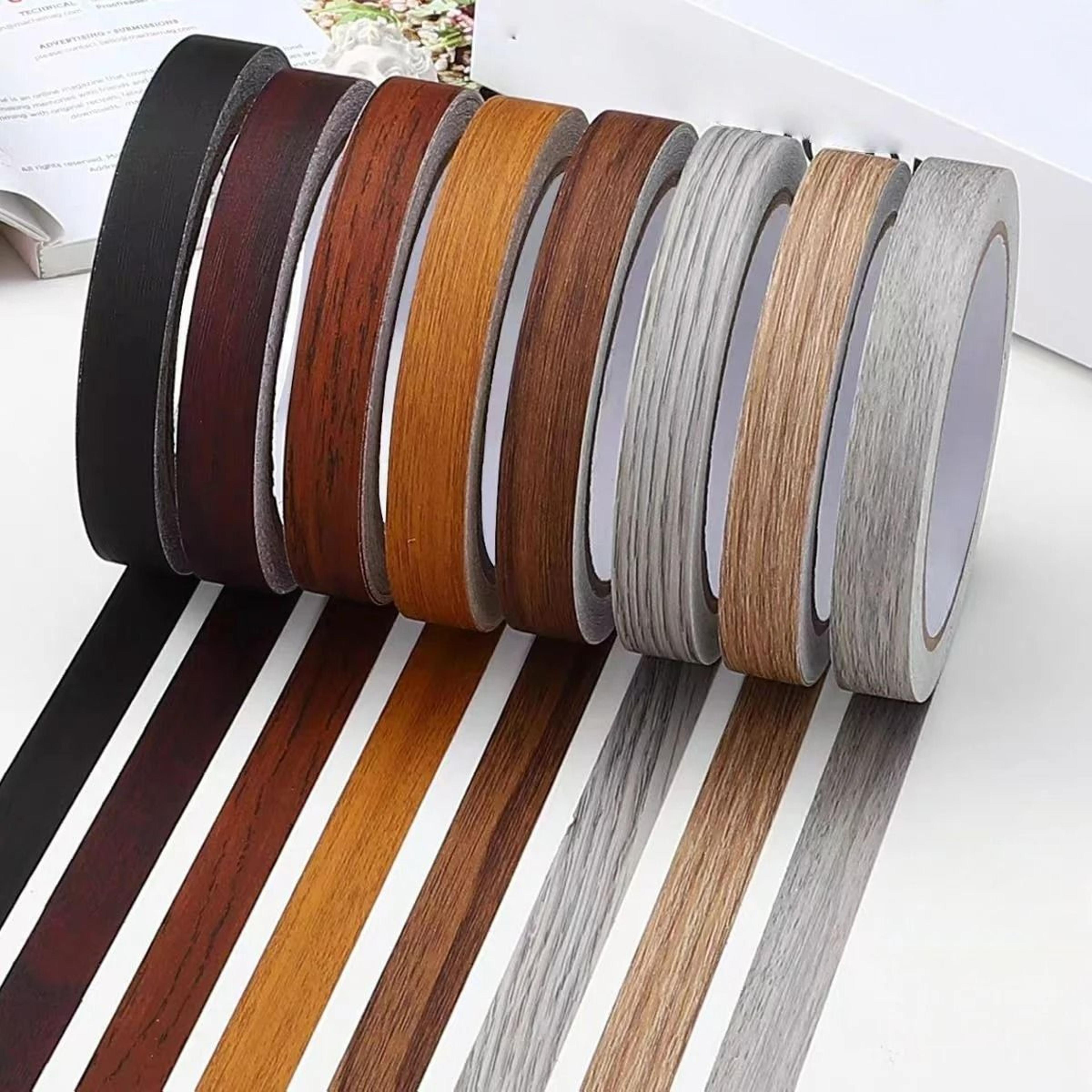 wood grain self adhesive seam repair tape