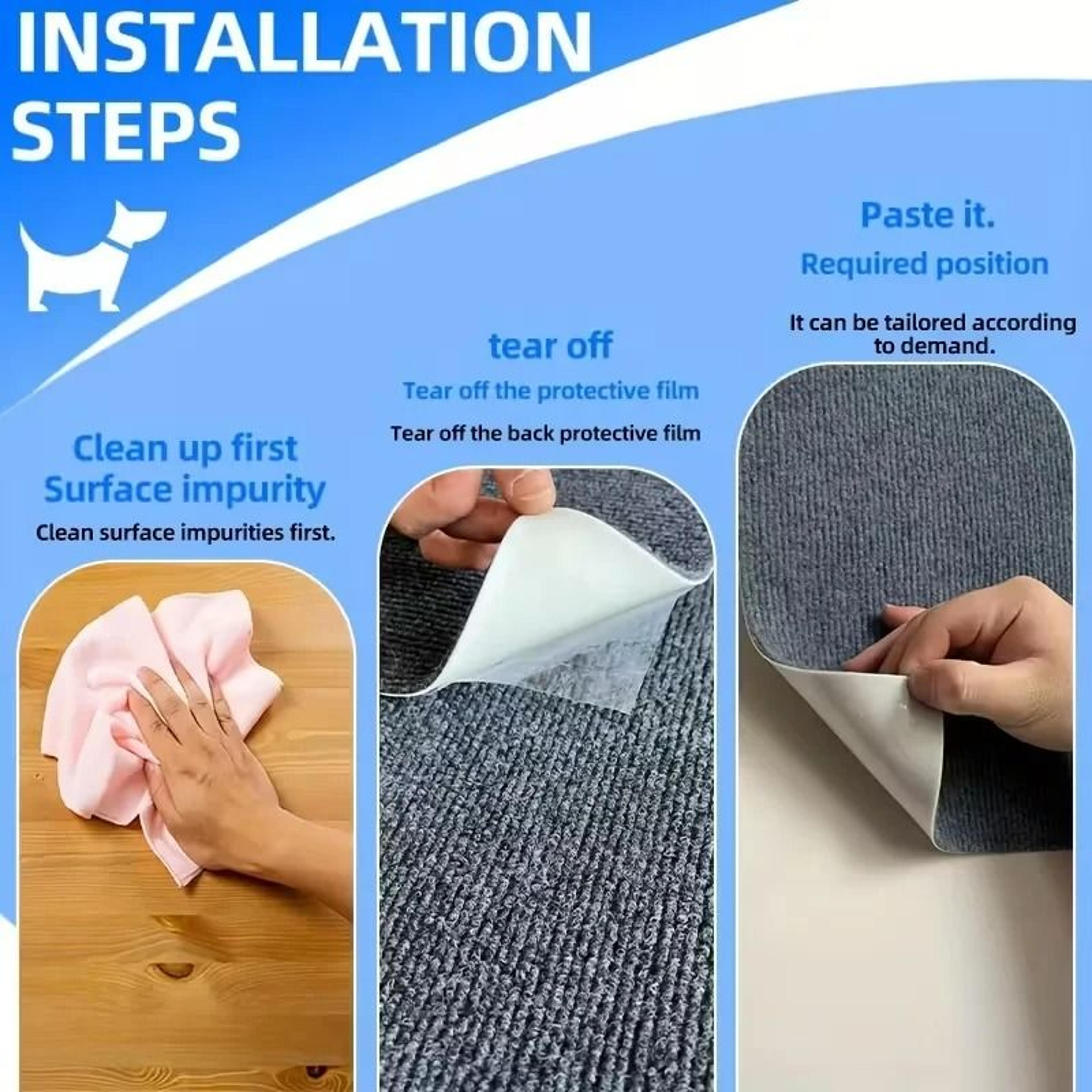 Absorbent Non Slip Stair Tread Rug 6