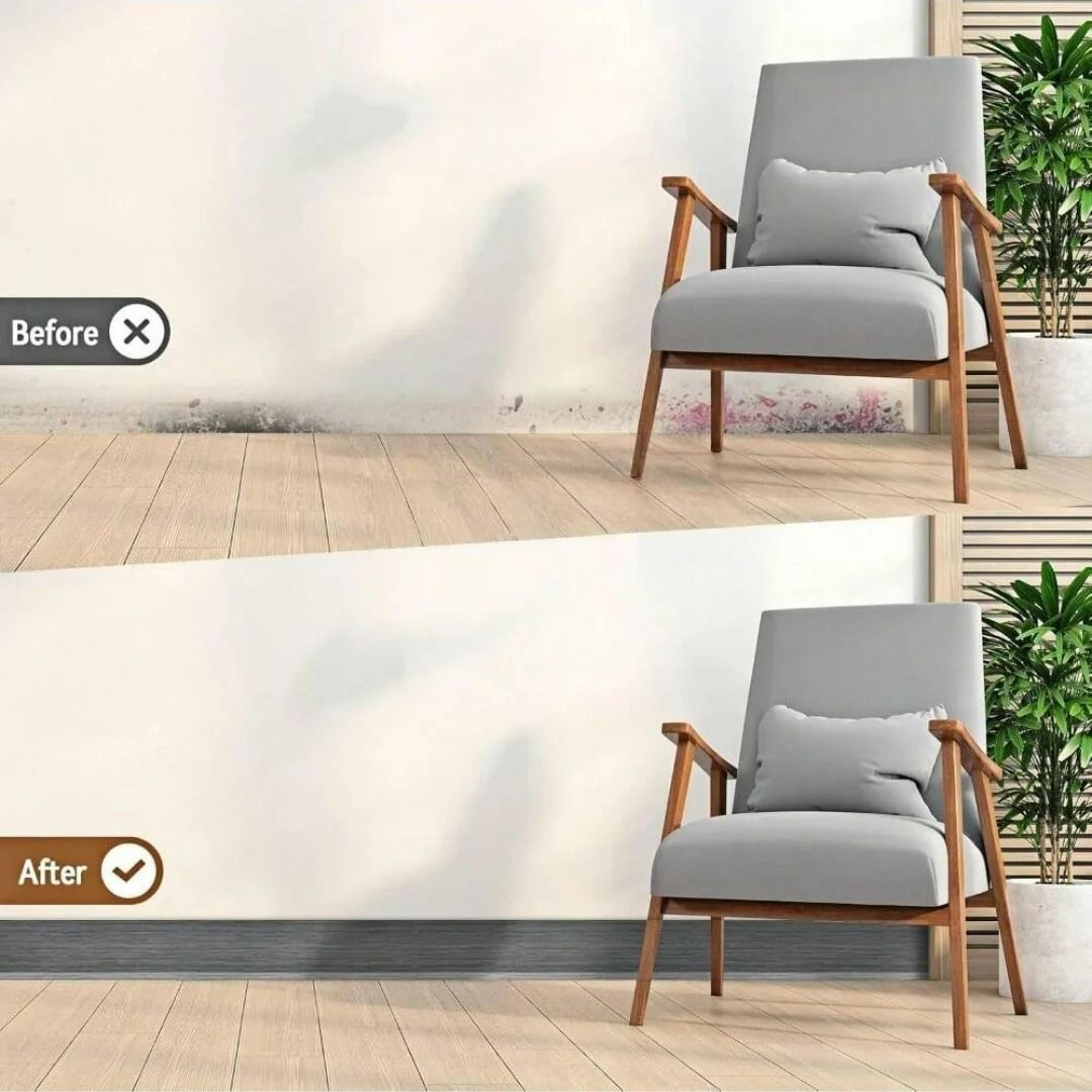 Flexible Peel And Stick Vinyl Baseboard Trim 3