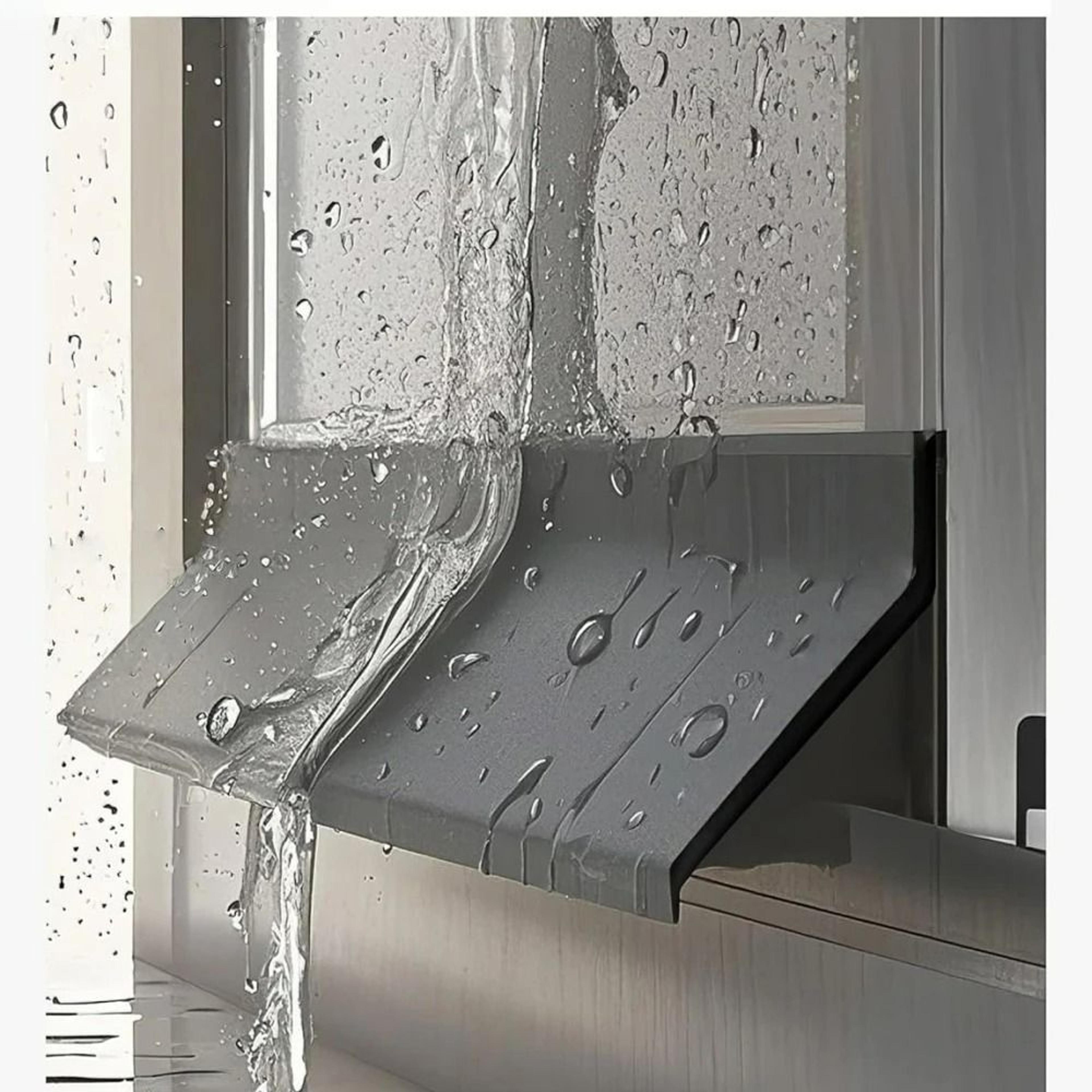 Flexible Self Adhesive Window Rain Drip Guard 6