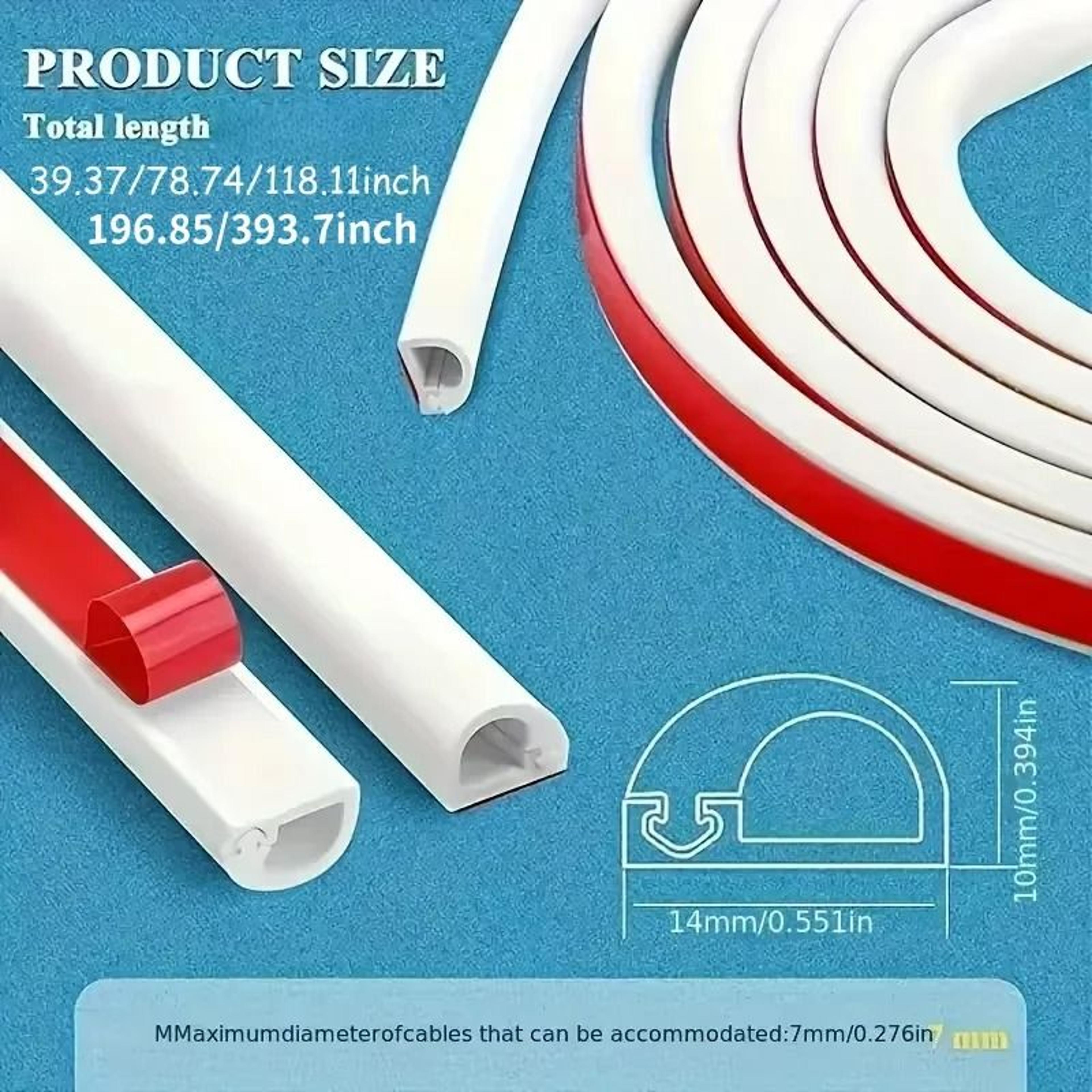Low Profile Adhesive Cable Raceway Channel 2