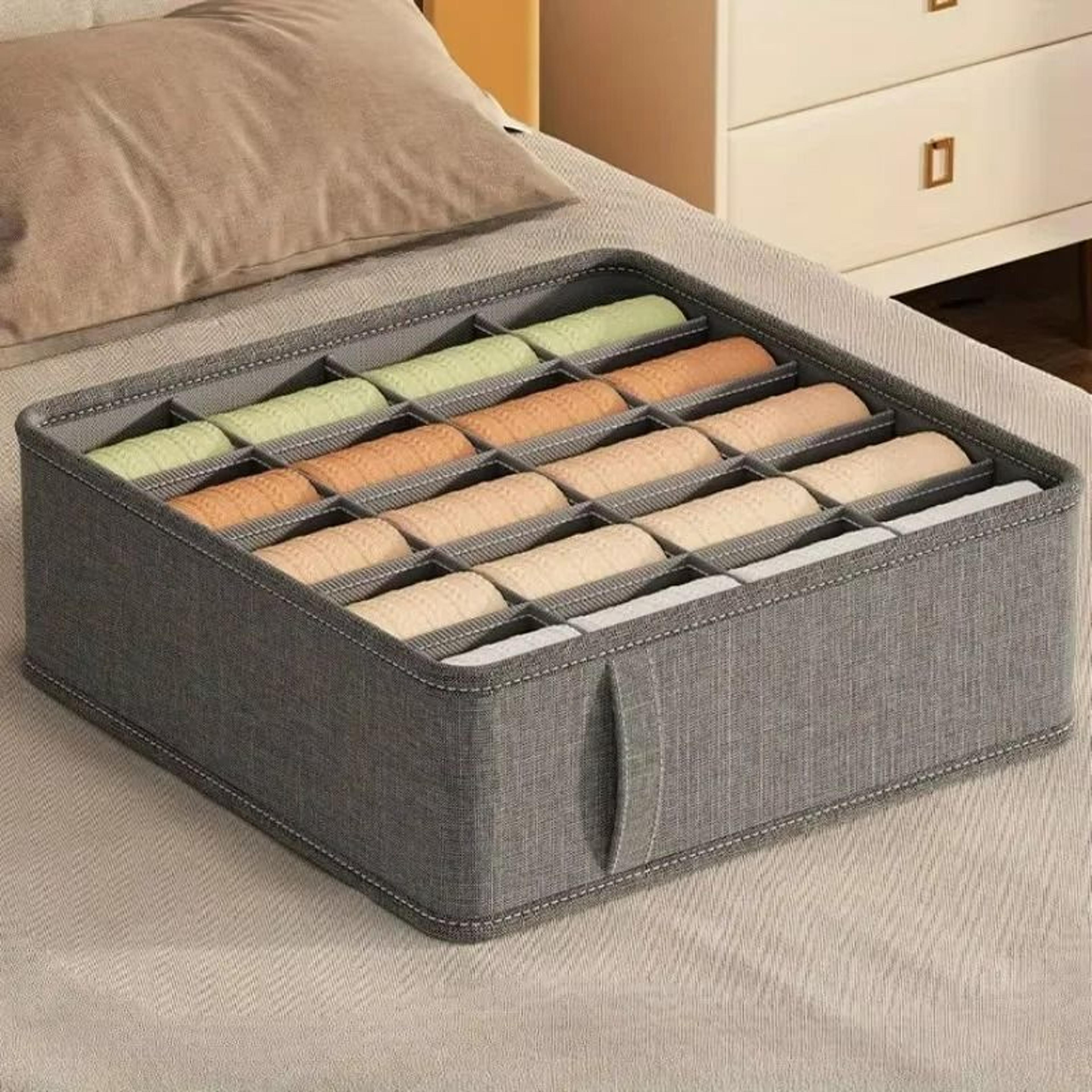 Compartment Underwear And Sock Drawer Organizer 8