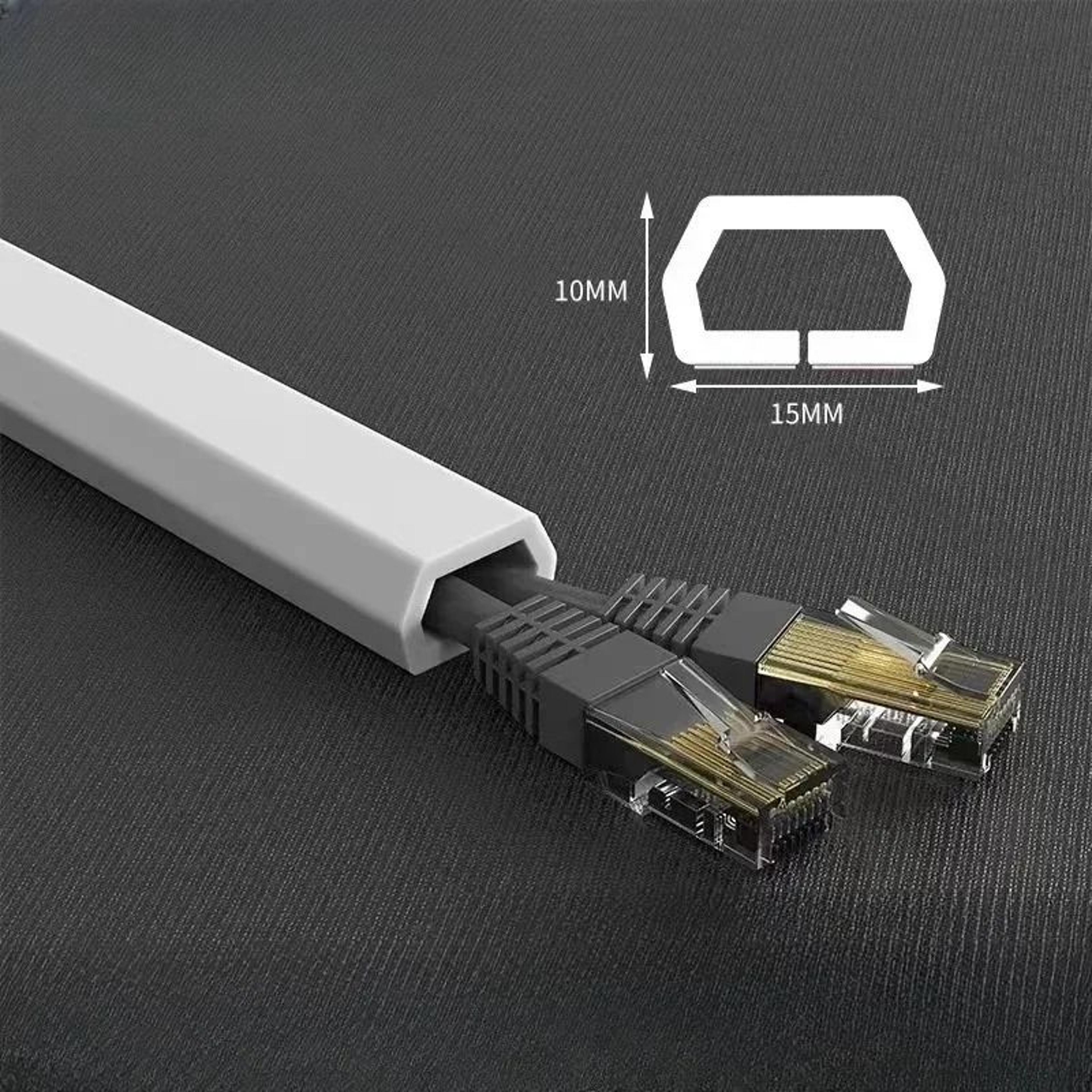Flexible Self Adhesive Floor Cord Cover And Cable Hider 11