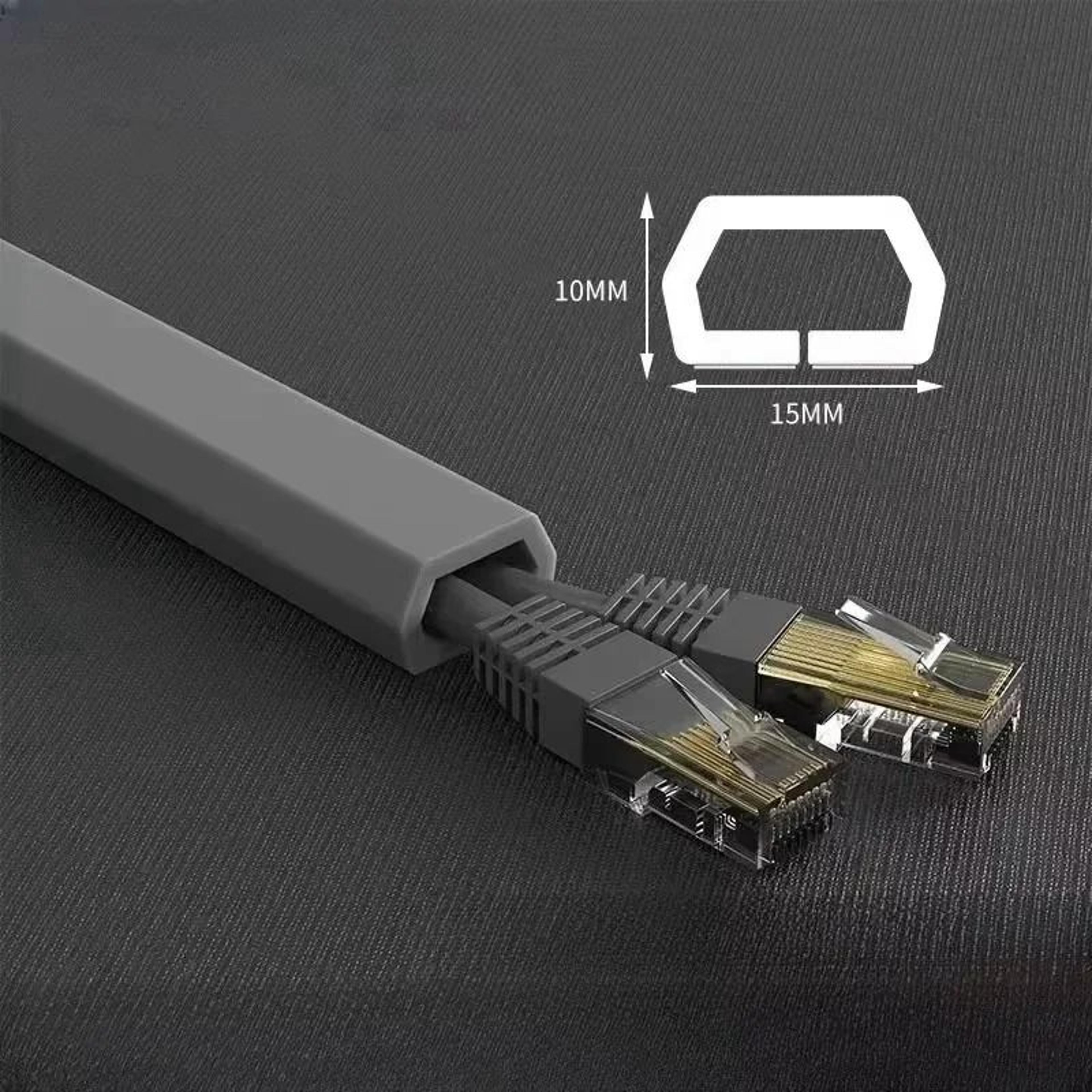 Flexible Self Adhesive Floor Cord Cover And Cable Hider 9