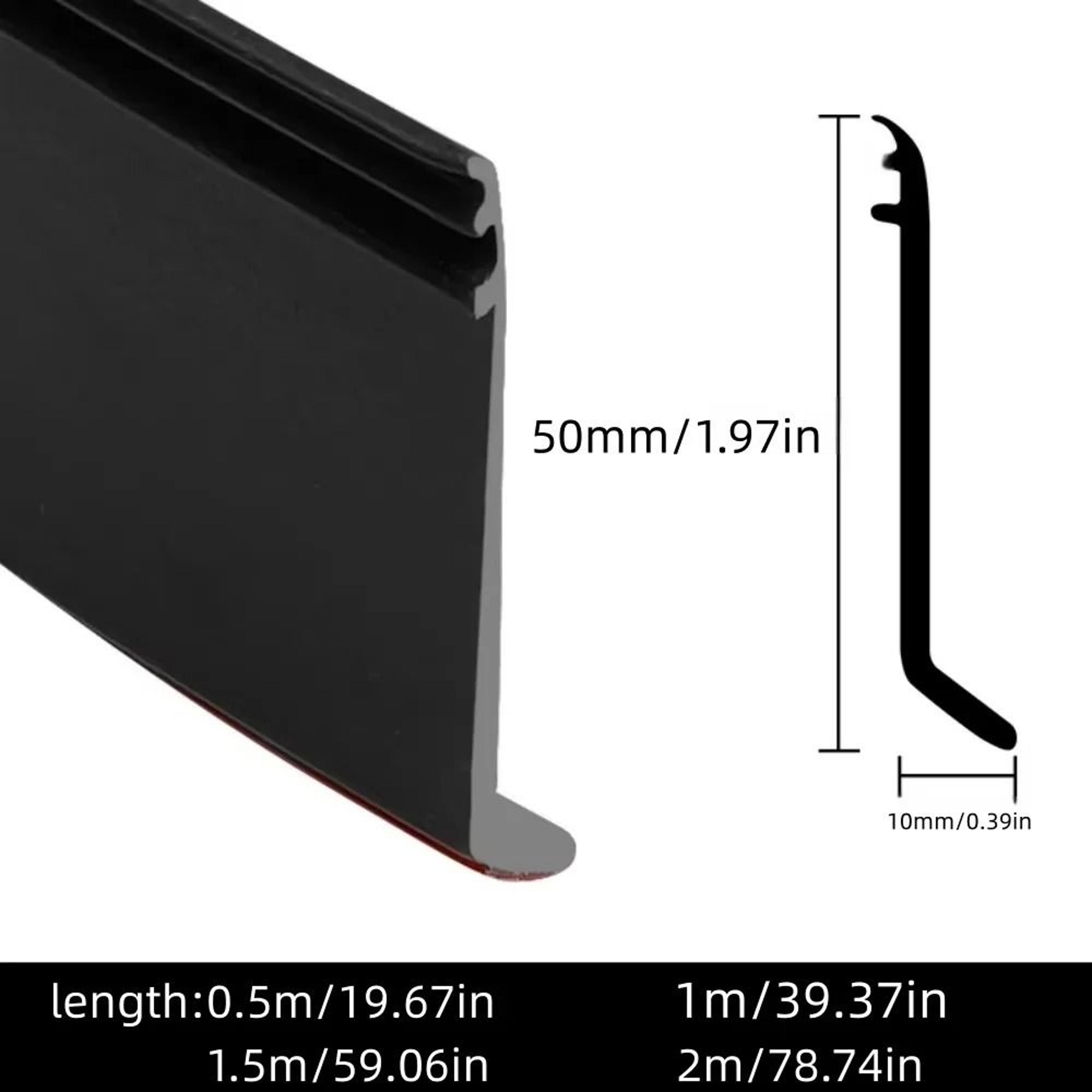 Aluminum Sliding Window Rain Water Deflector Bar 2
