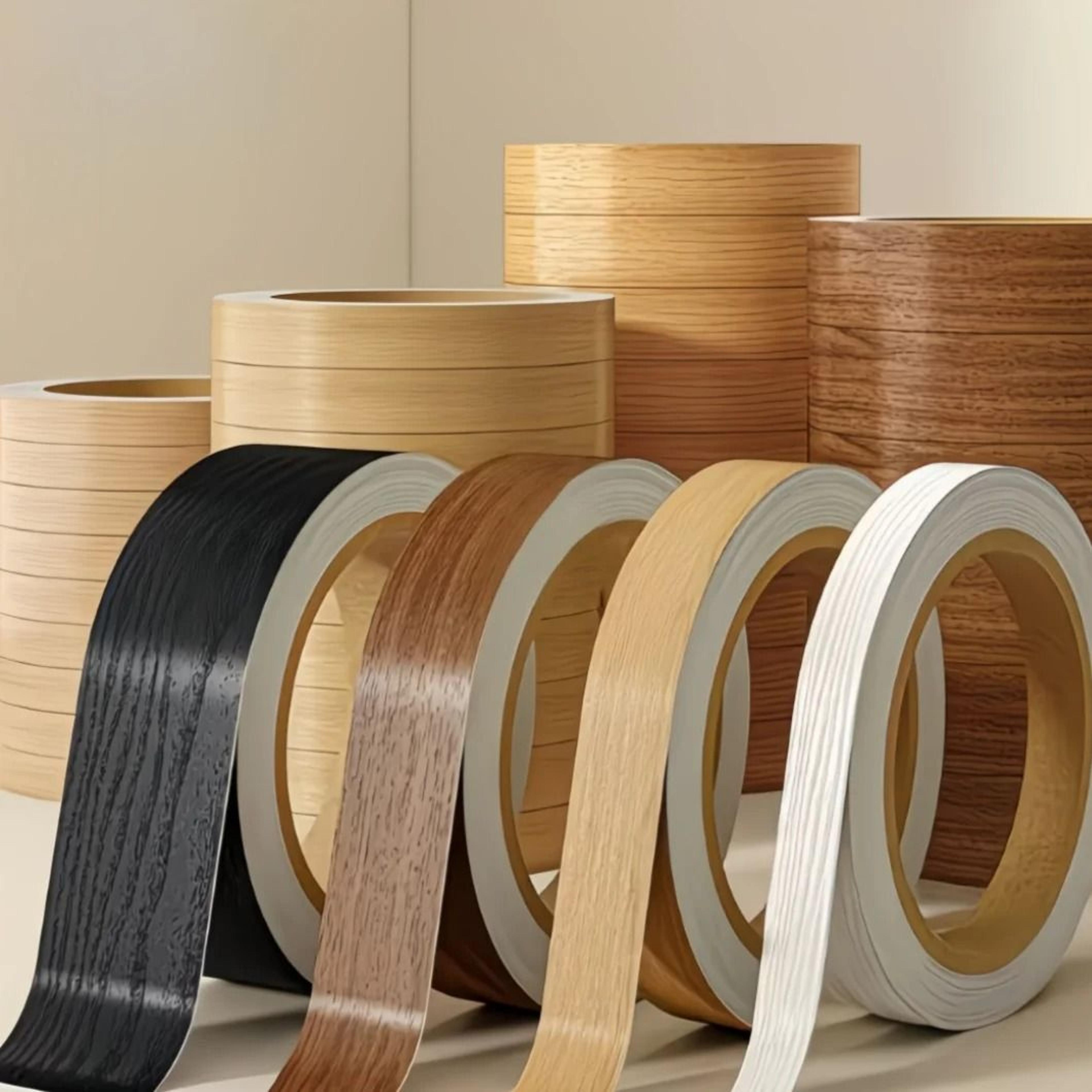 self adhesive wood grain furniture edge banding tape