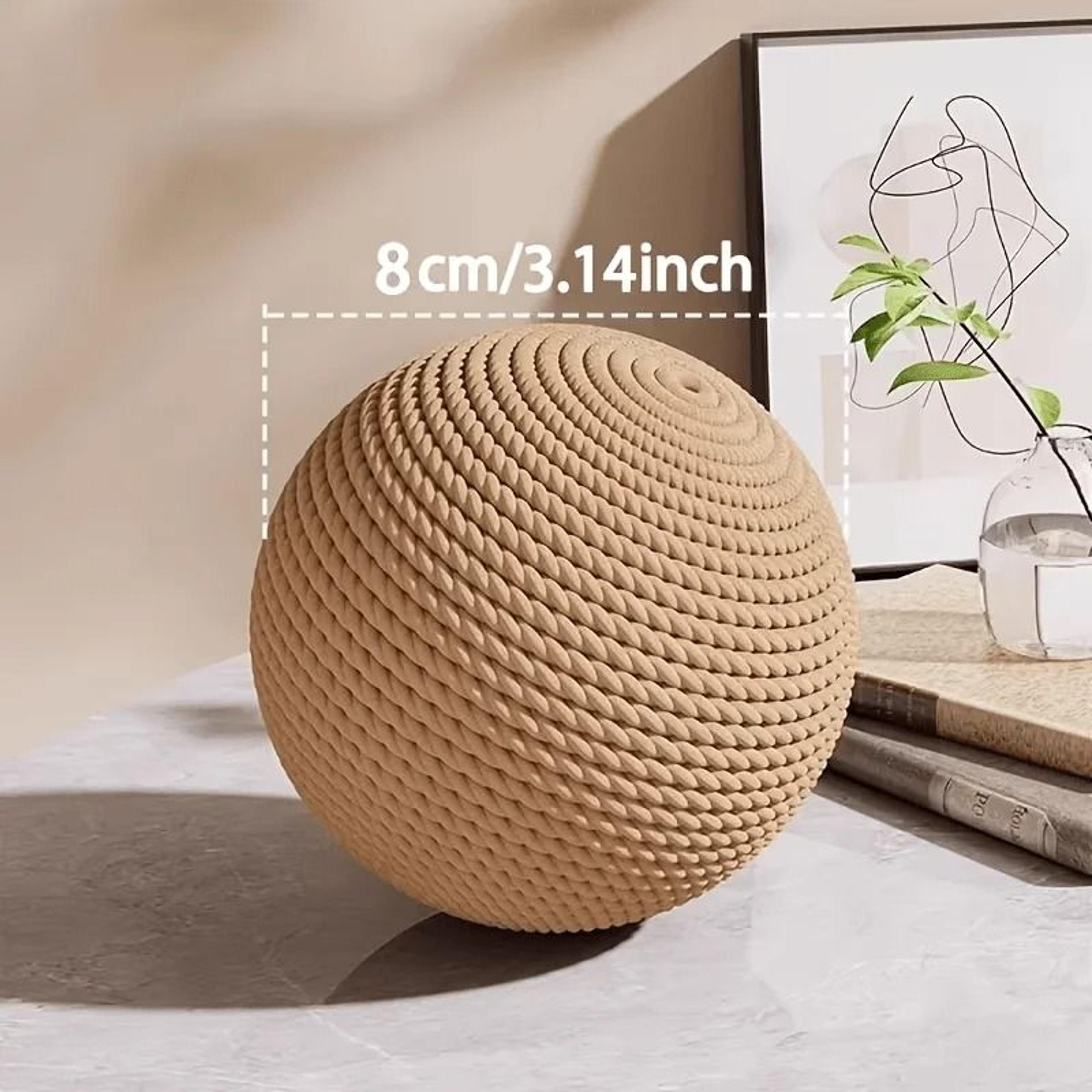 Natural Sisal Interactive Cat Scratching Ball Toy 4