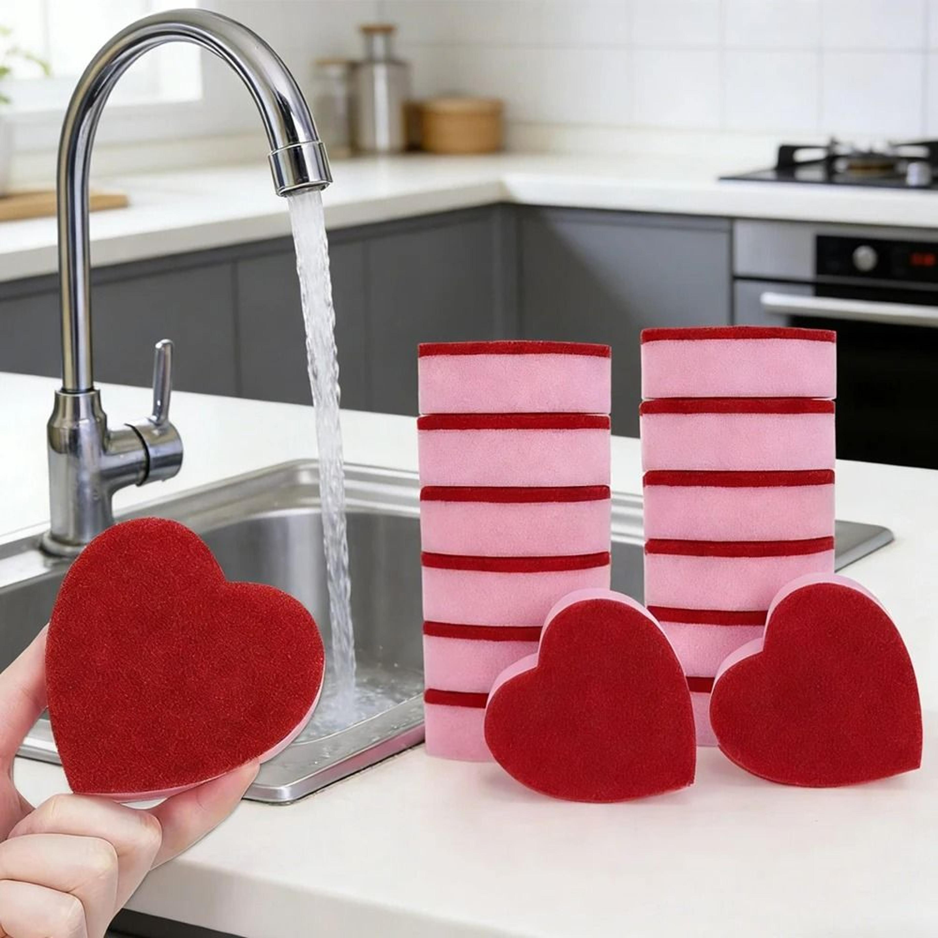 Dual Sided Non Scratch Kitchen Cleaning Sponges 1