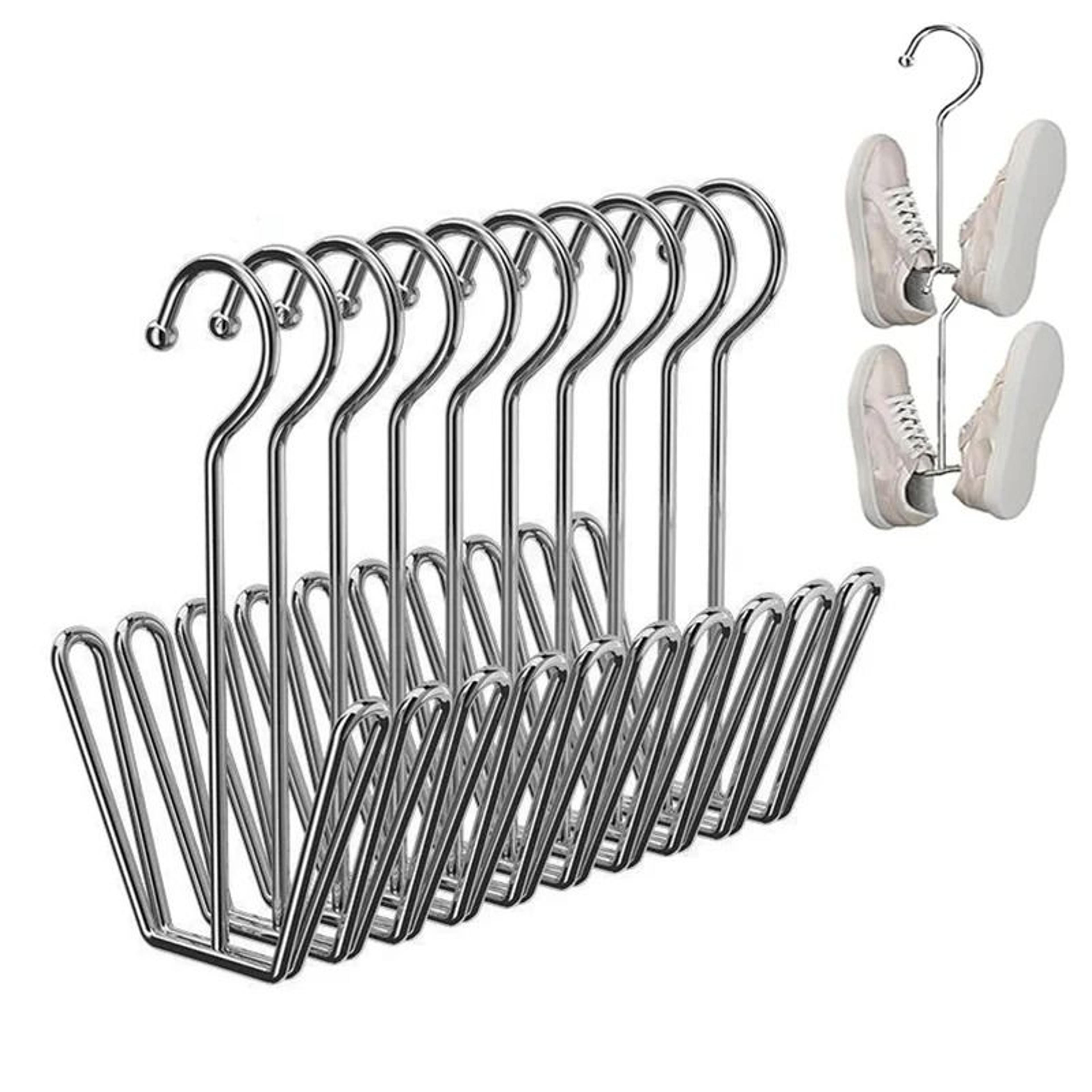 Stainless Steel Hanging Shoe Drying Rack 3