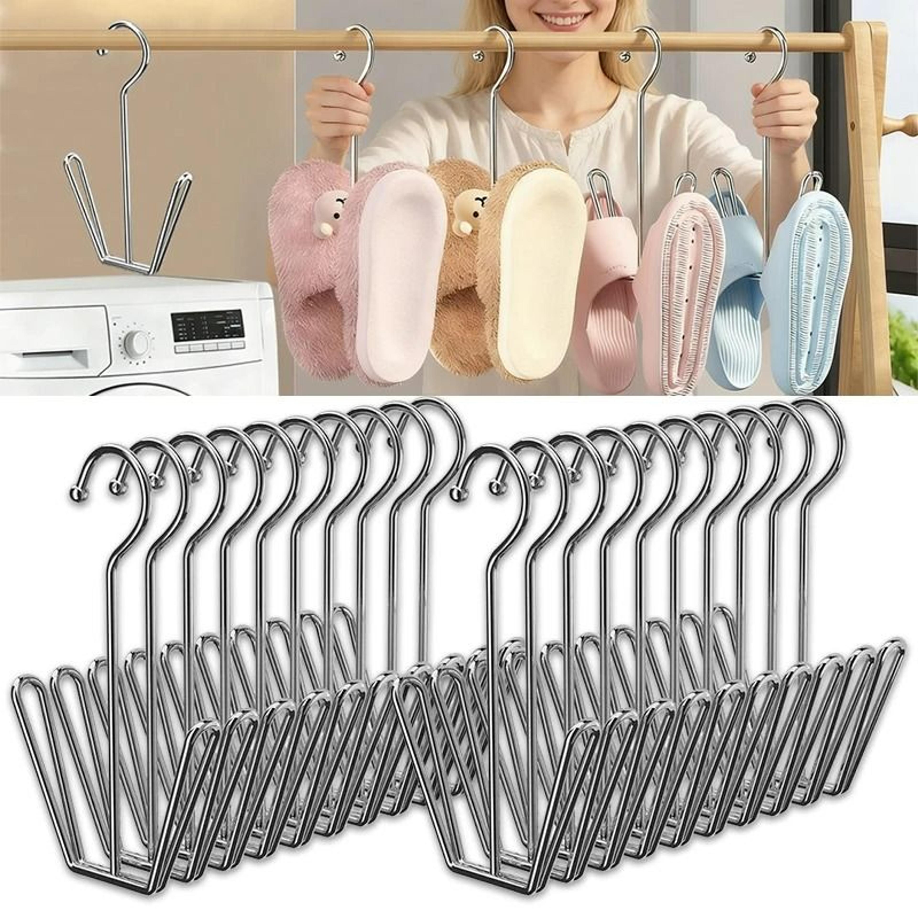 Stainless Steel Hanging Shoe Drying Rack 0
