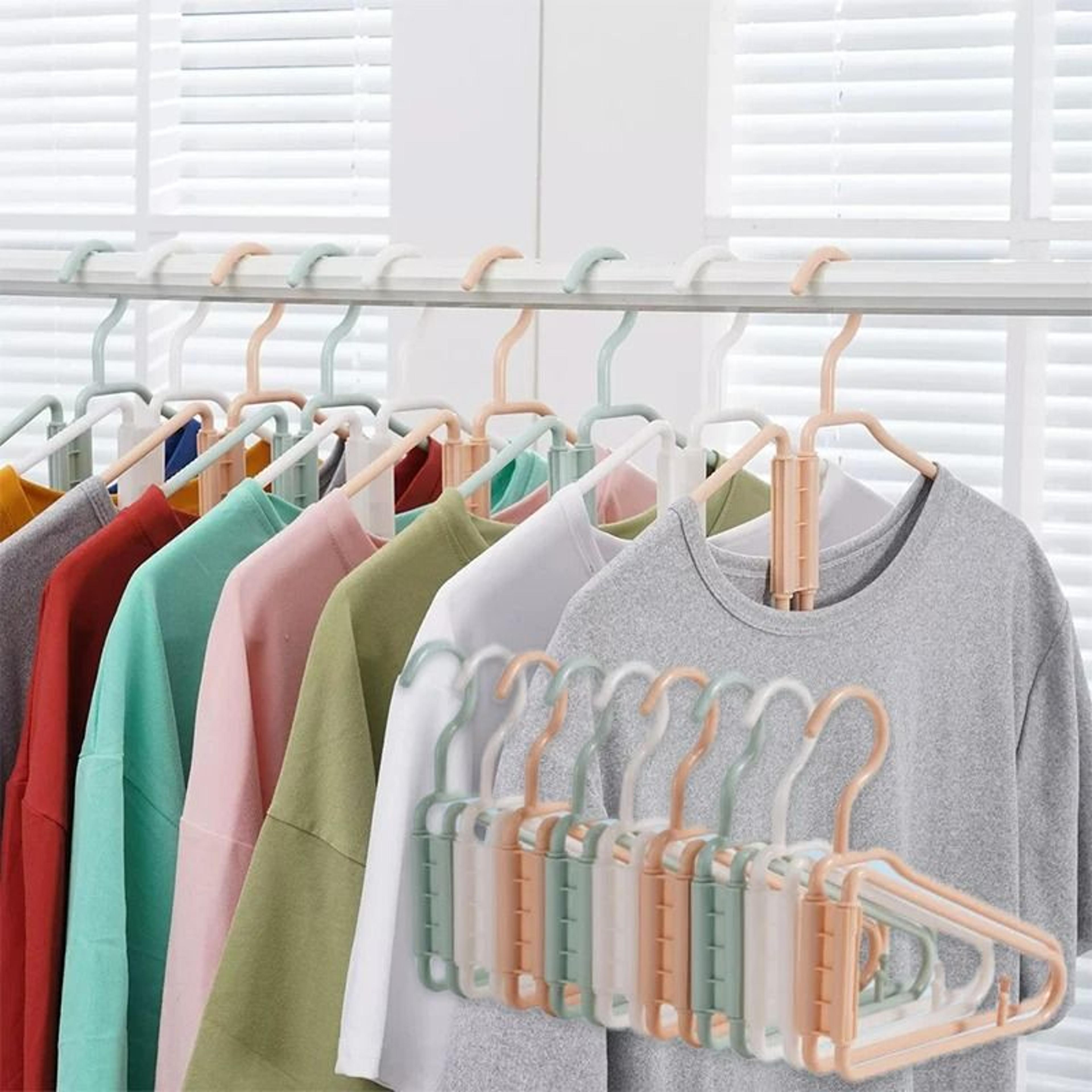 Portable Foldable Travel Clothes Hanger 0