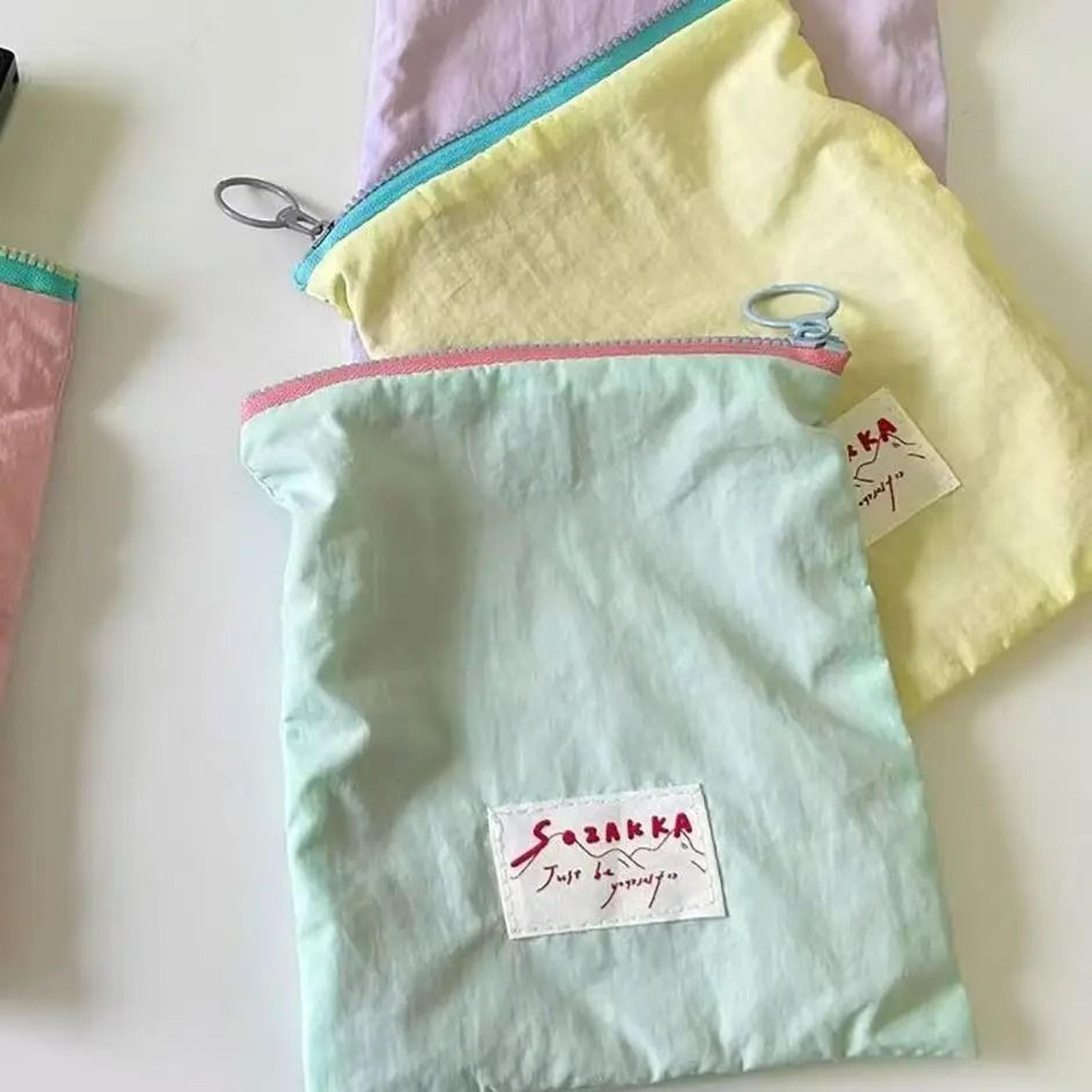 Mini Zipper Makeup And Essentials Pouch 4