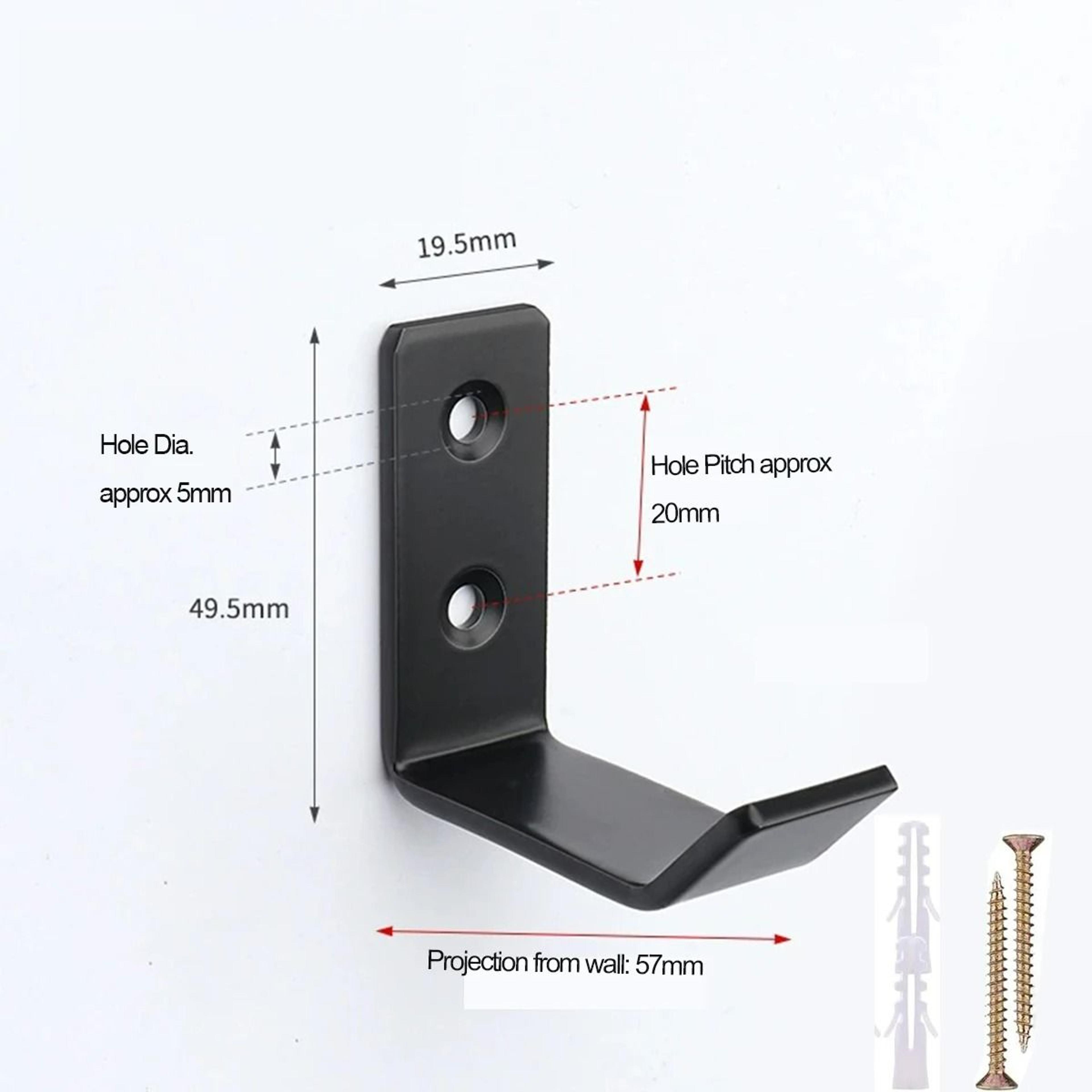 Heavy Duty Wall Mounted Utility Hooks 6