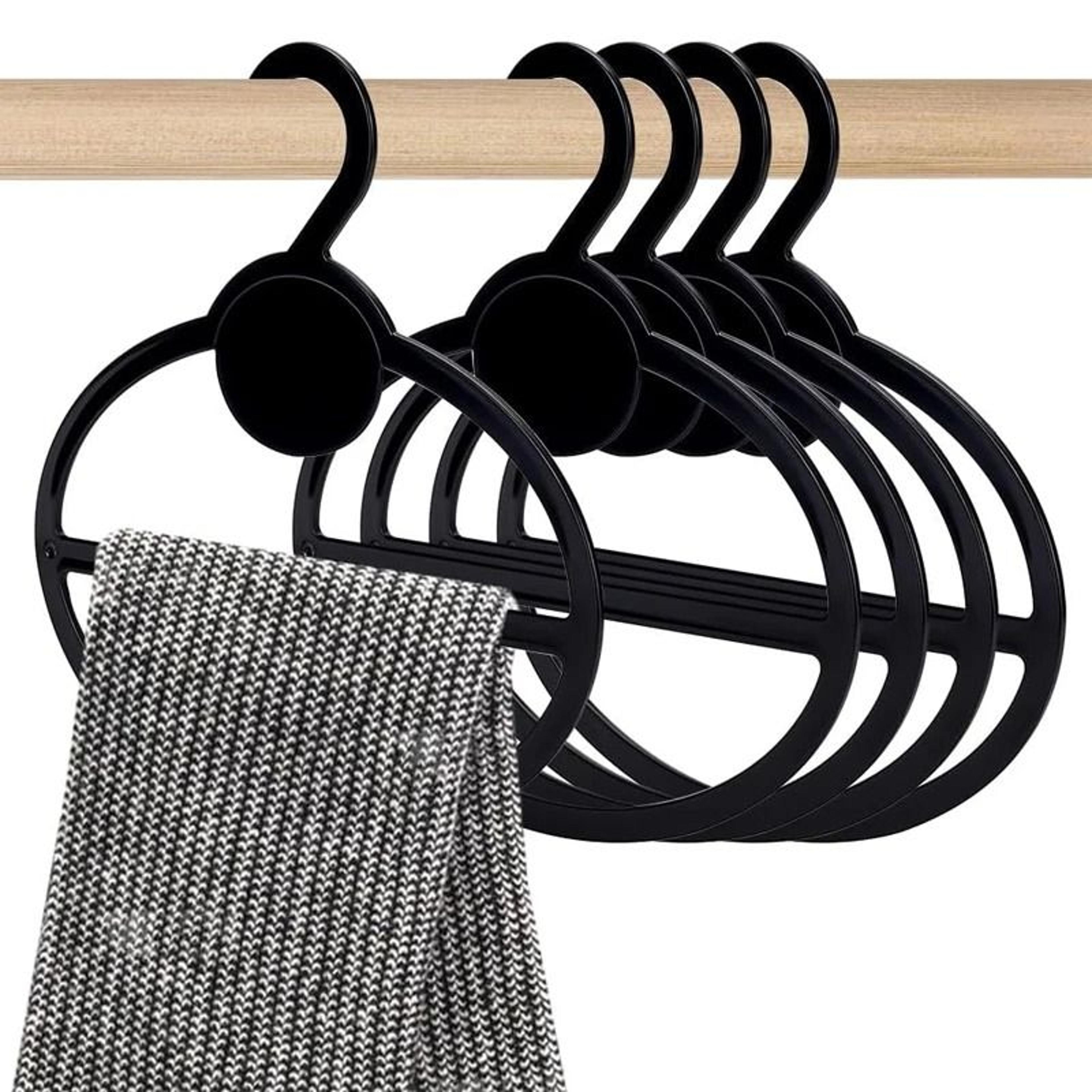 10 Piece Oval Scarf And Accessory Hanger Set 0