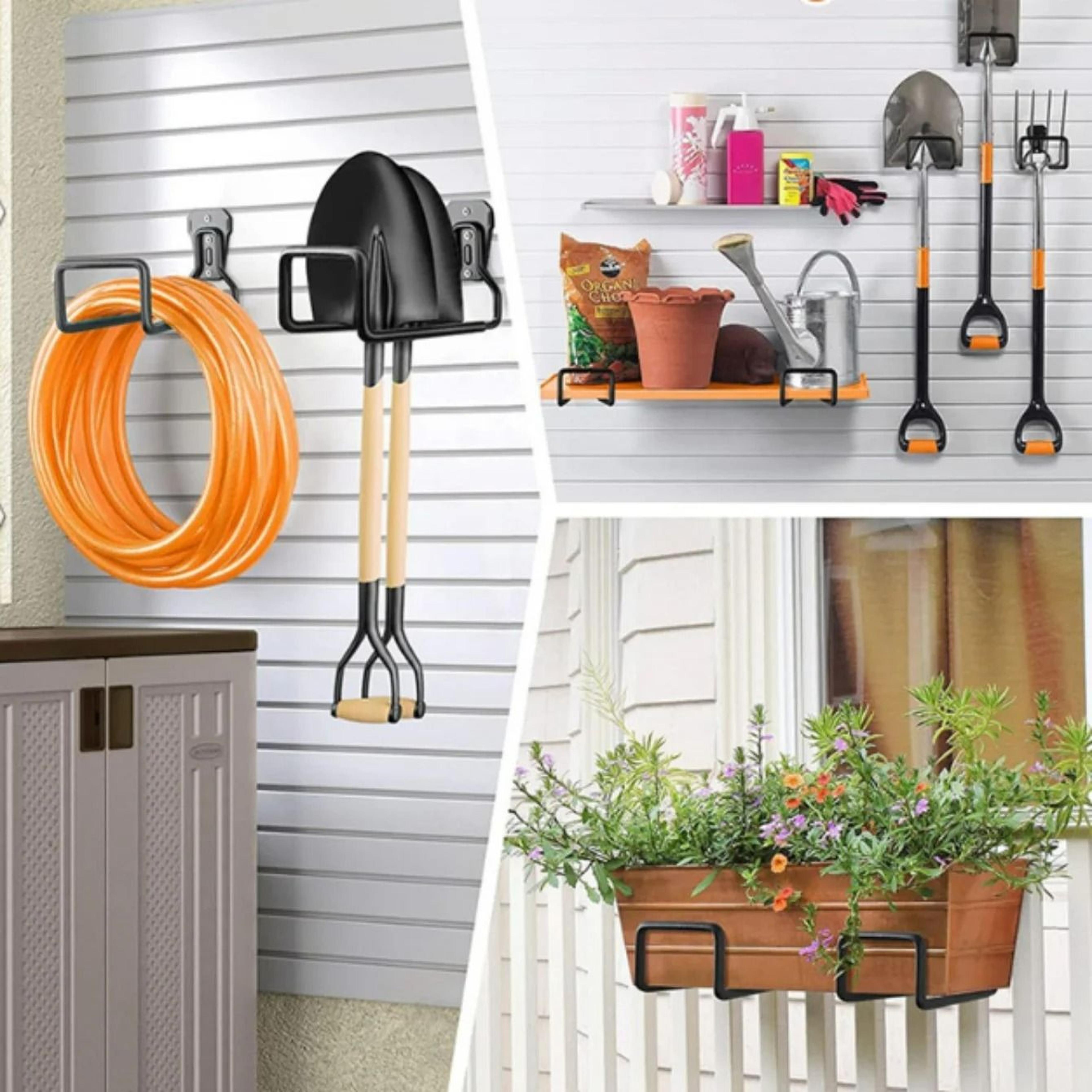 Wall Mounted Garden Hose Storage Bracket 3