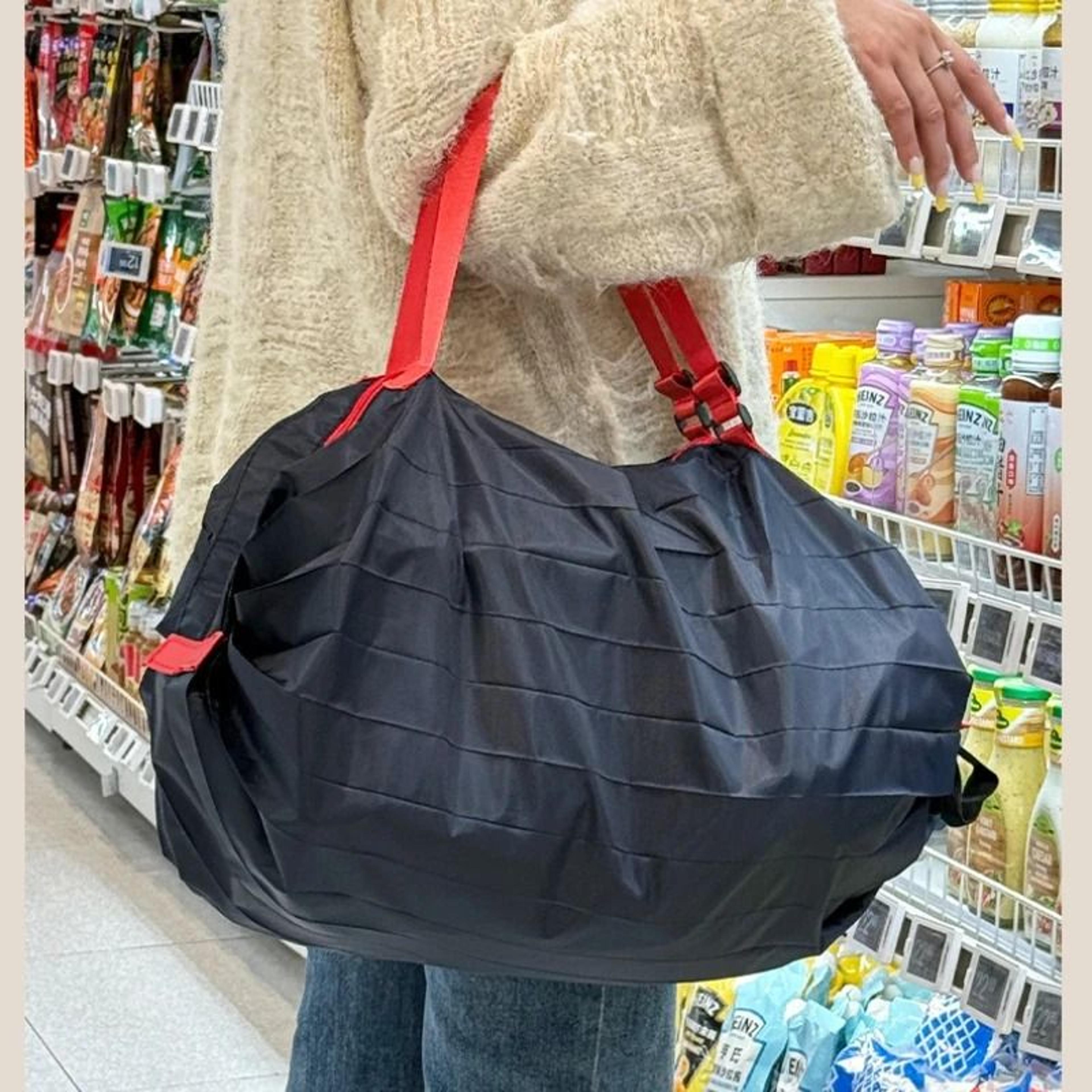Ultralight Foldable Grocery Shoulder Bag 0