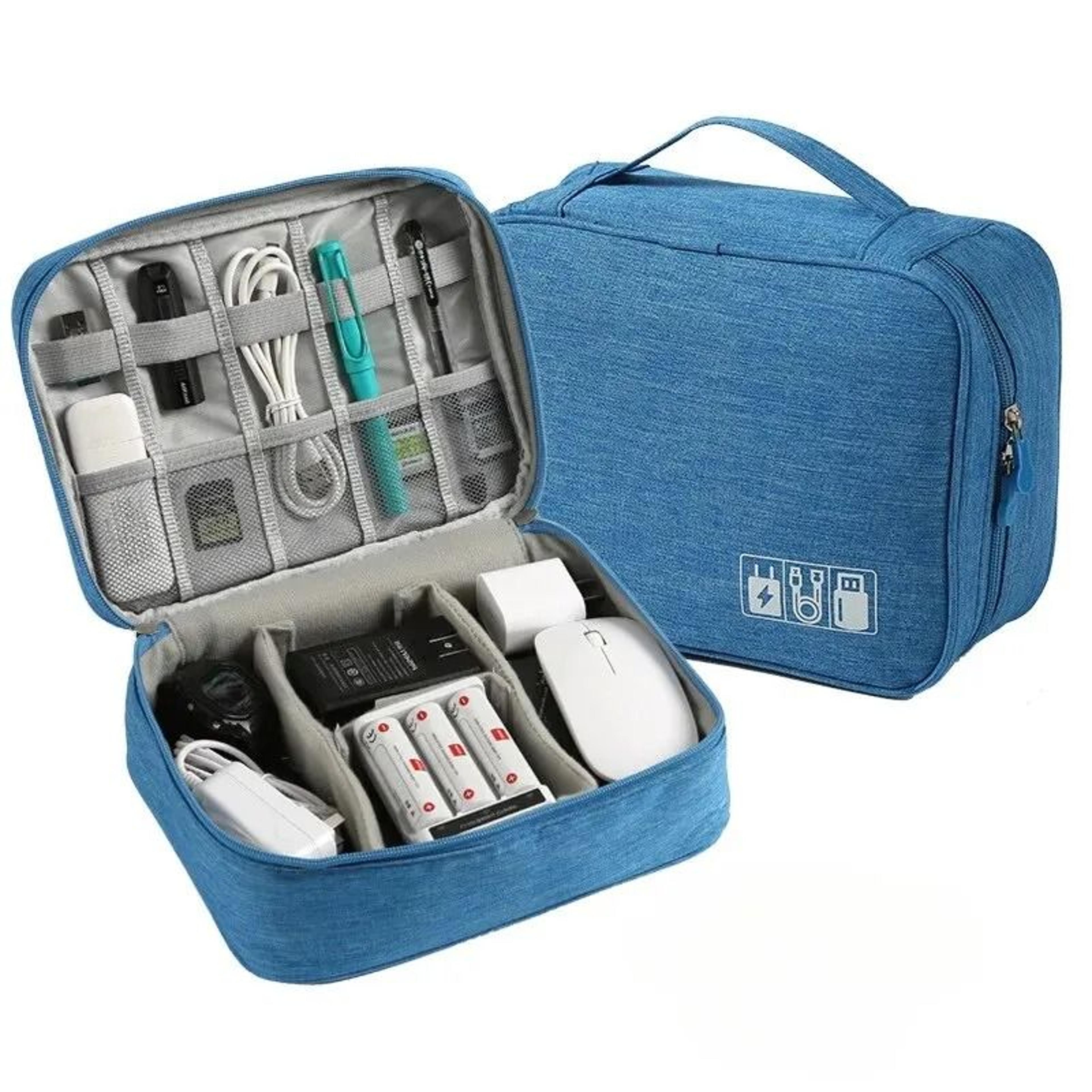 Large Capacity Electronics Travel Organizer Bag 13