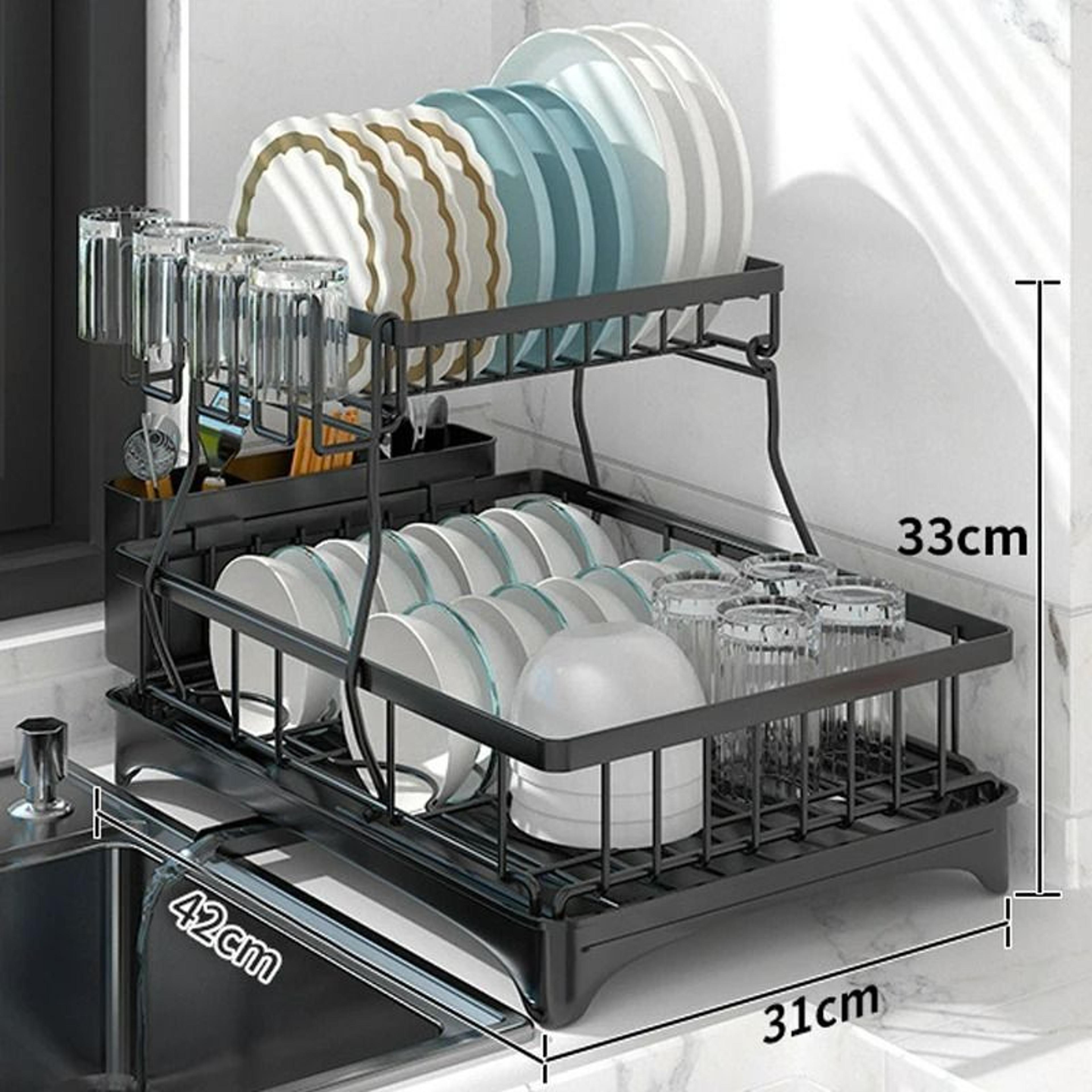 No Drill Pull Out Kitchen Storage Rack 13