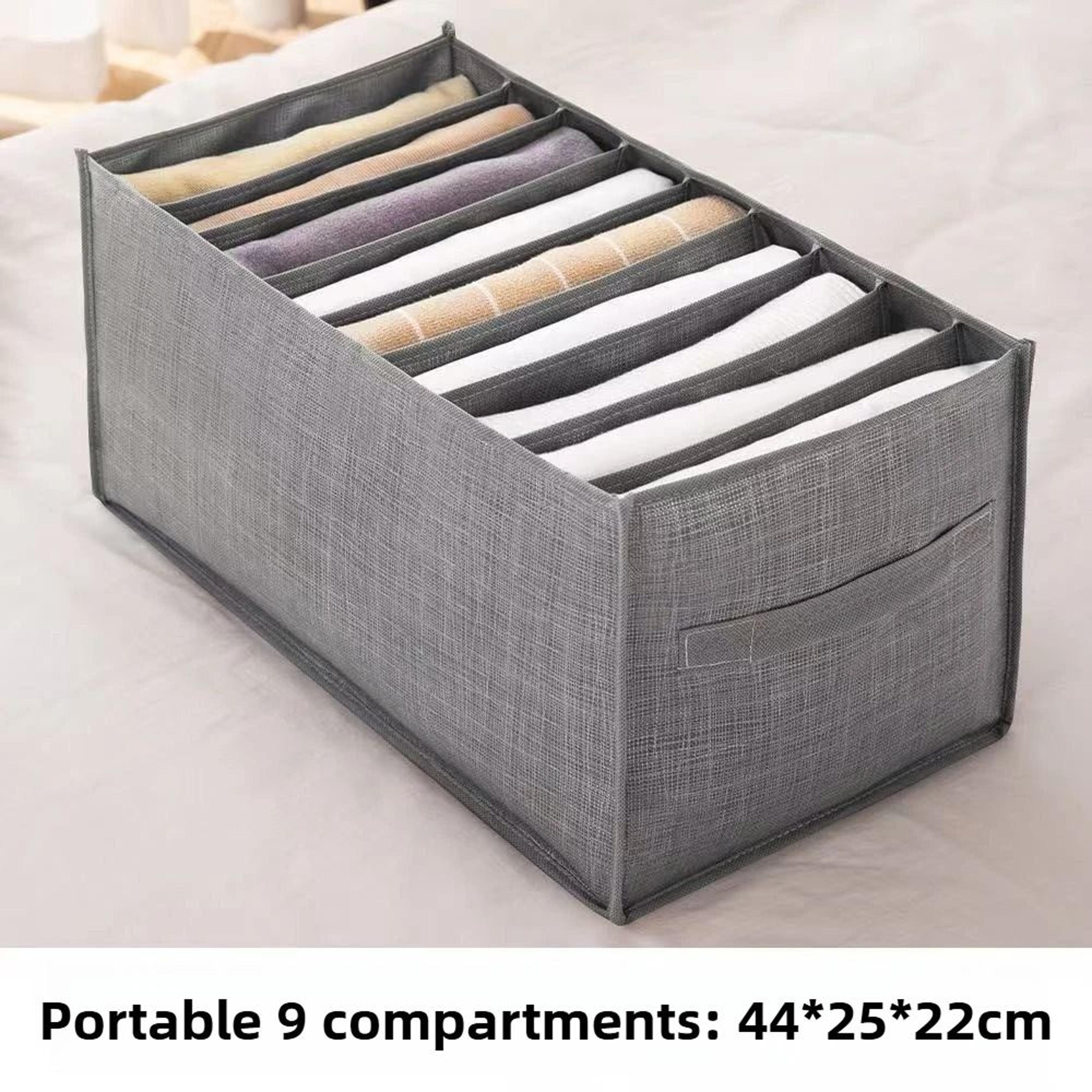 Foldable Compartment Pants Drawer Organizer 9