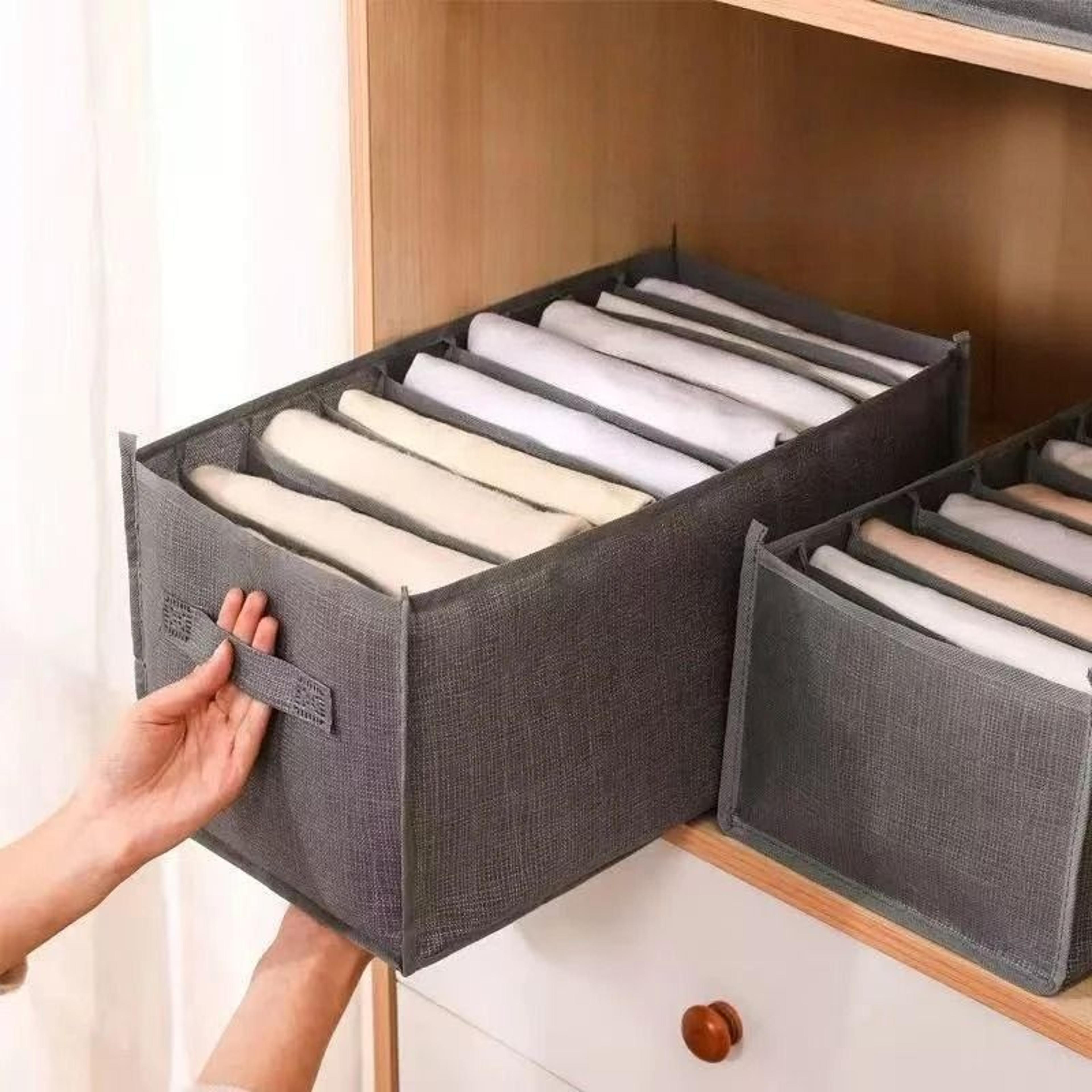 Foldable Compartment Pants Drawer Organizer 4