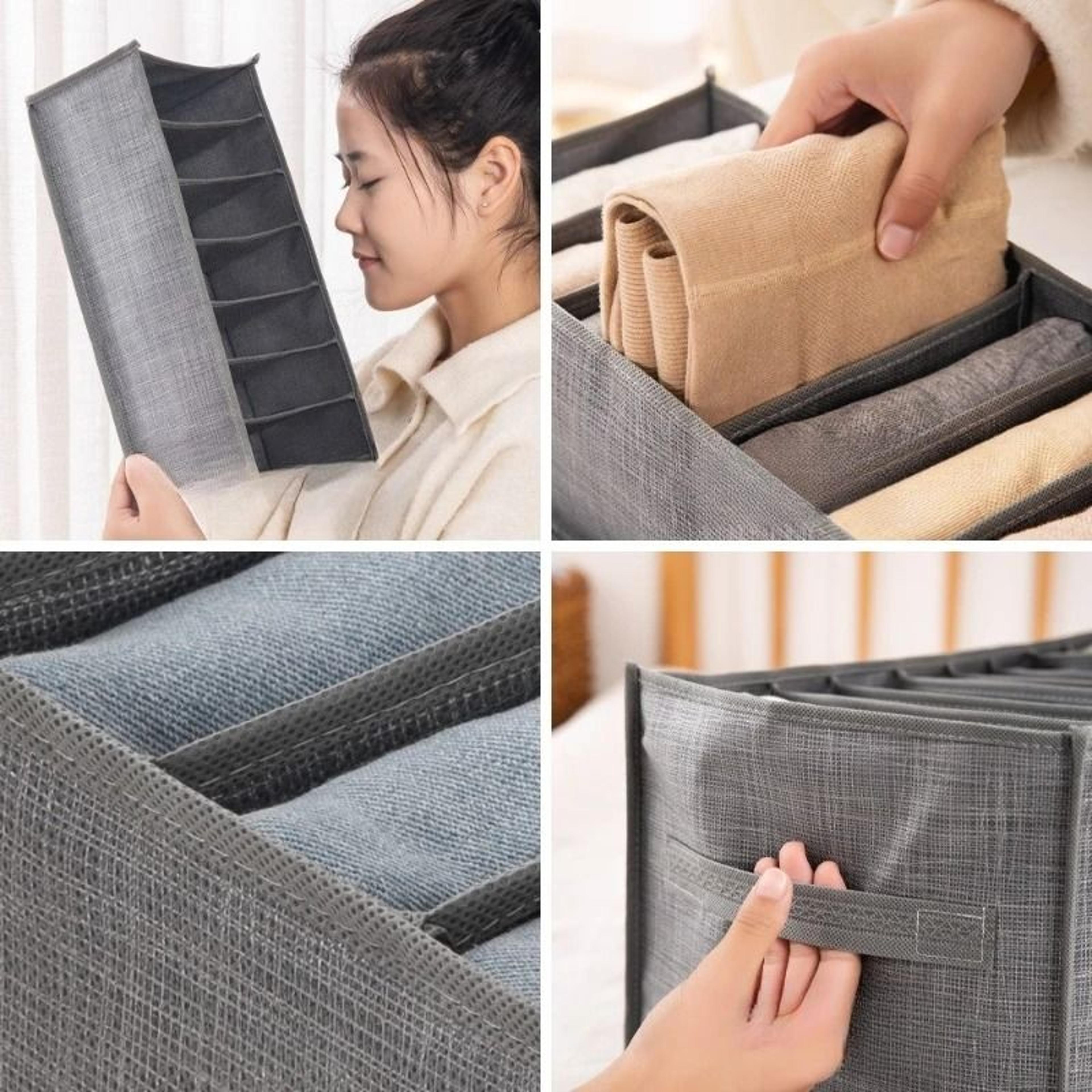 Foldable Compartment Pants Drawer Organizer 5