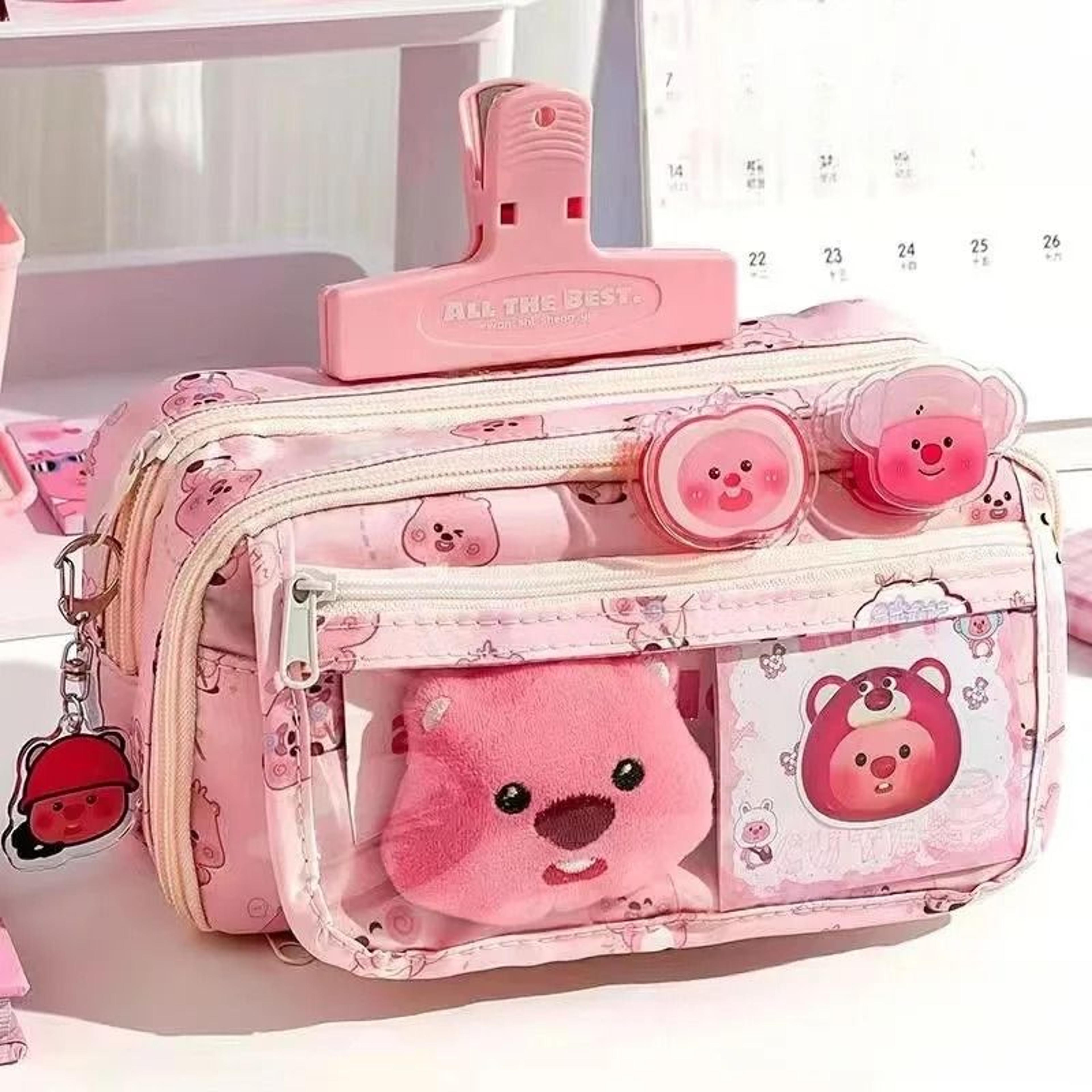 Capybara Flip Top Large Capacity Pencil Case 12