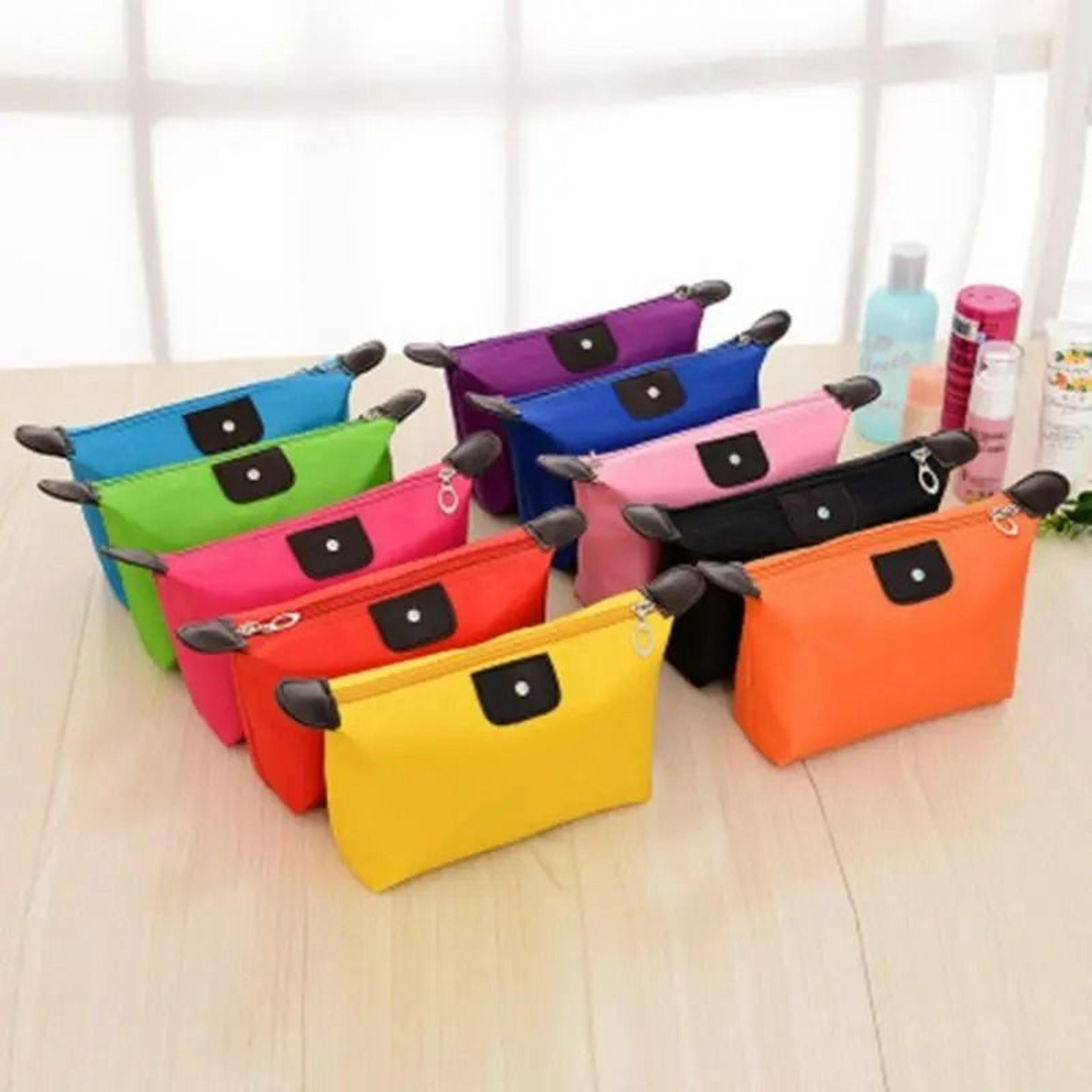 Candy Color Foldable Travel Makeup Organizer 1
