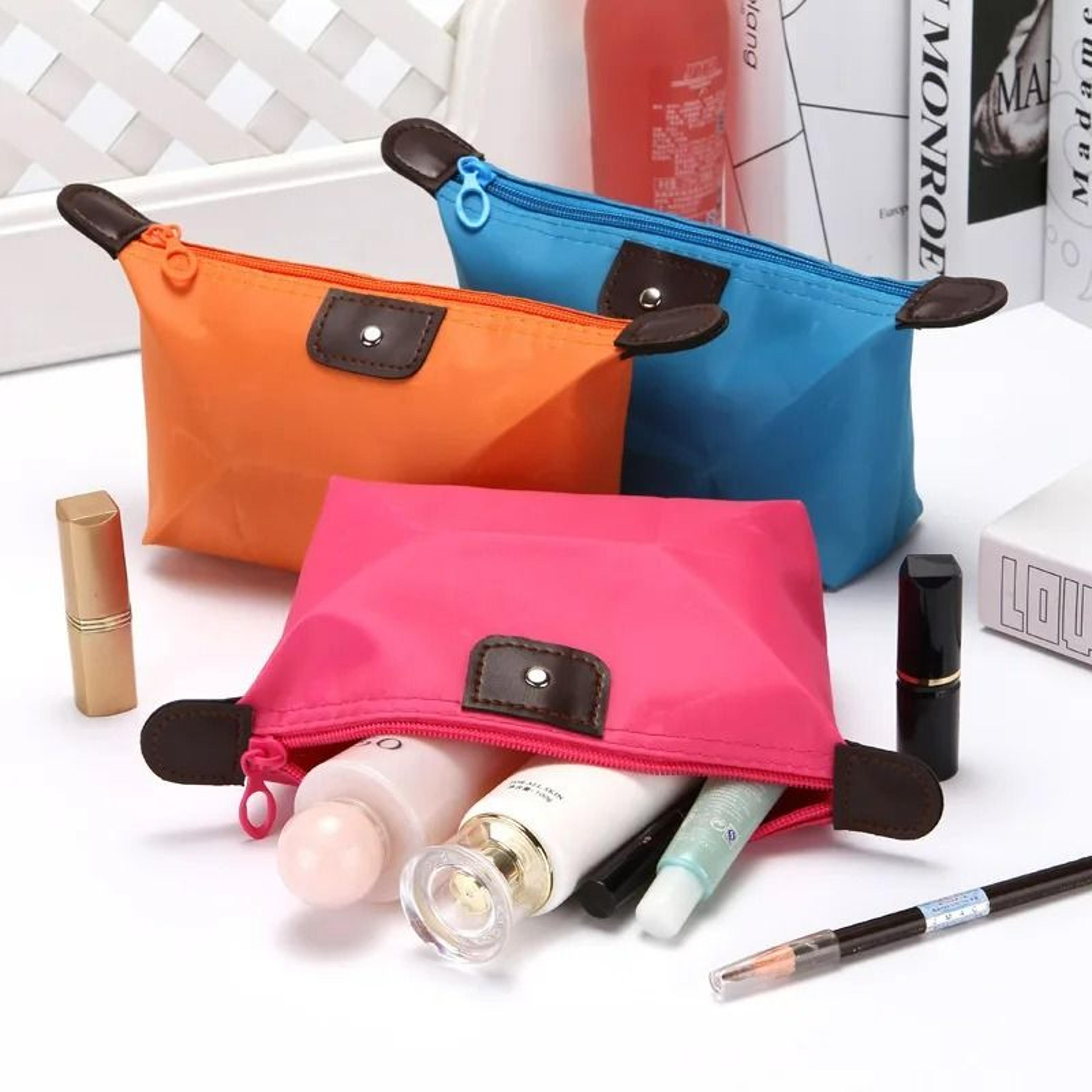 Candy Color Foldable Travel Makeup Organizer 2
