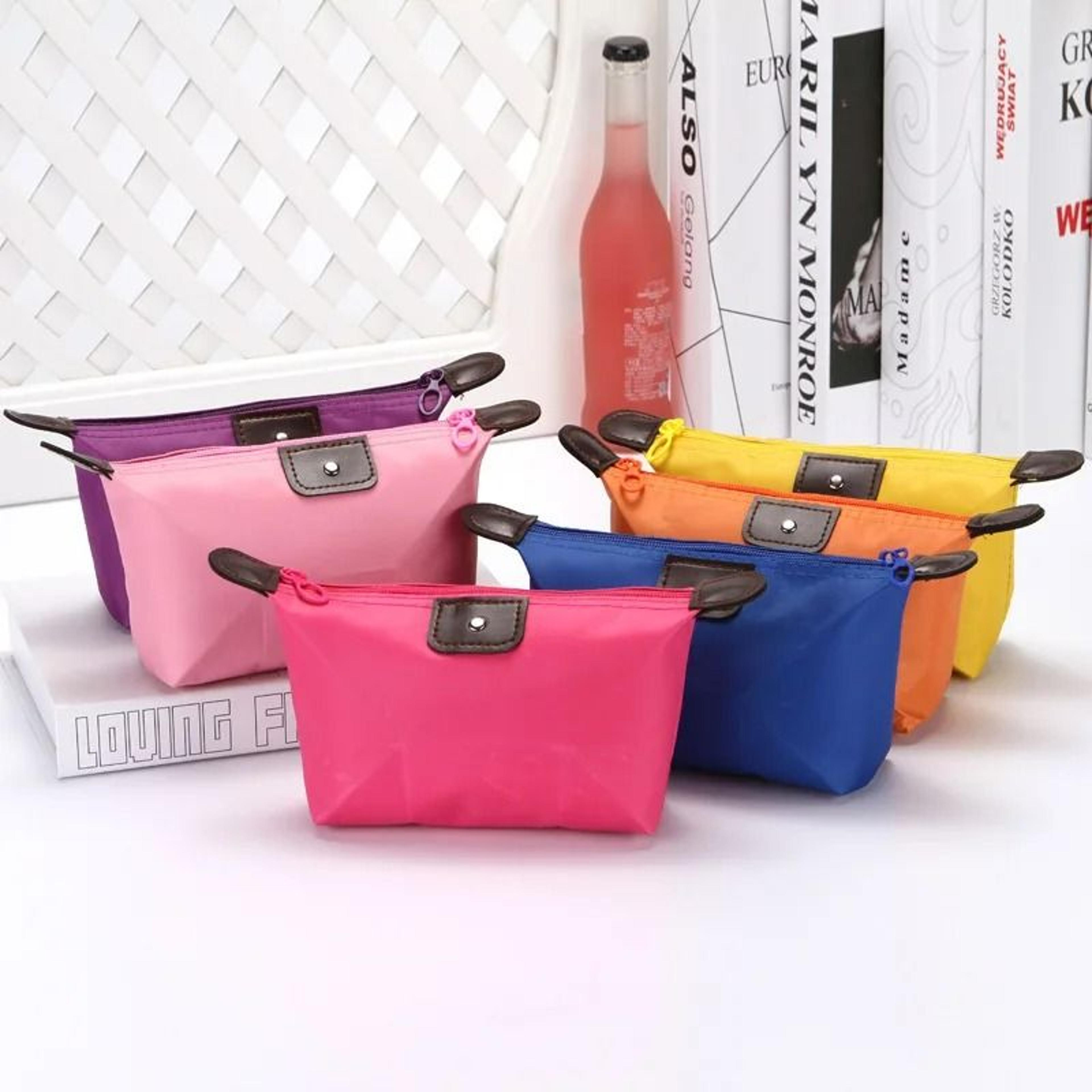 Candy Color Foldable Travel Makeup Organizer 4