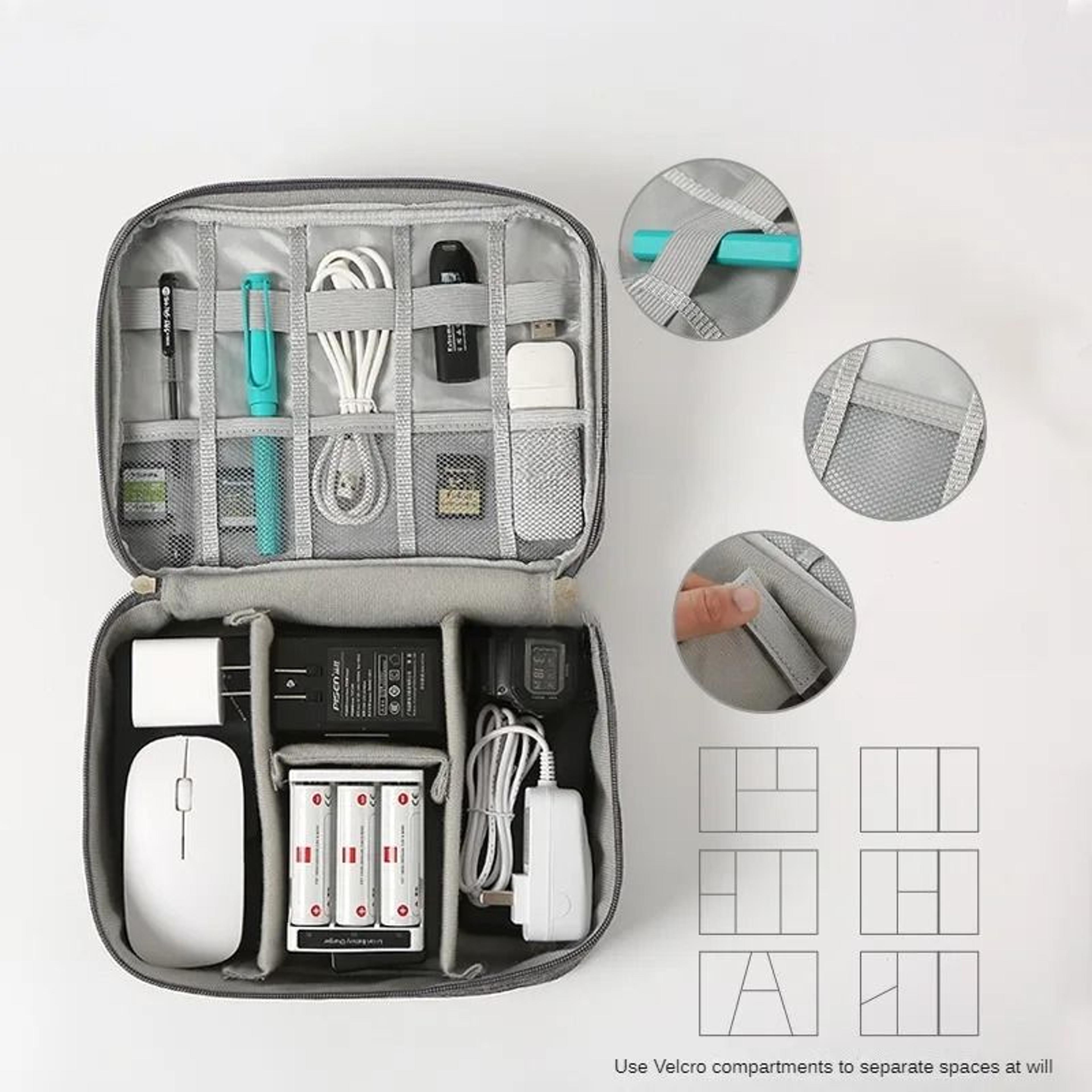 Adjustable Waterproof Cable And Charger Organizer 6