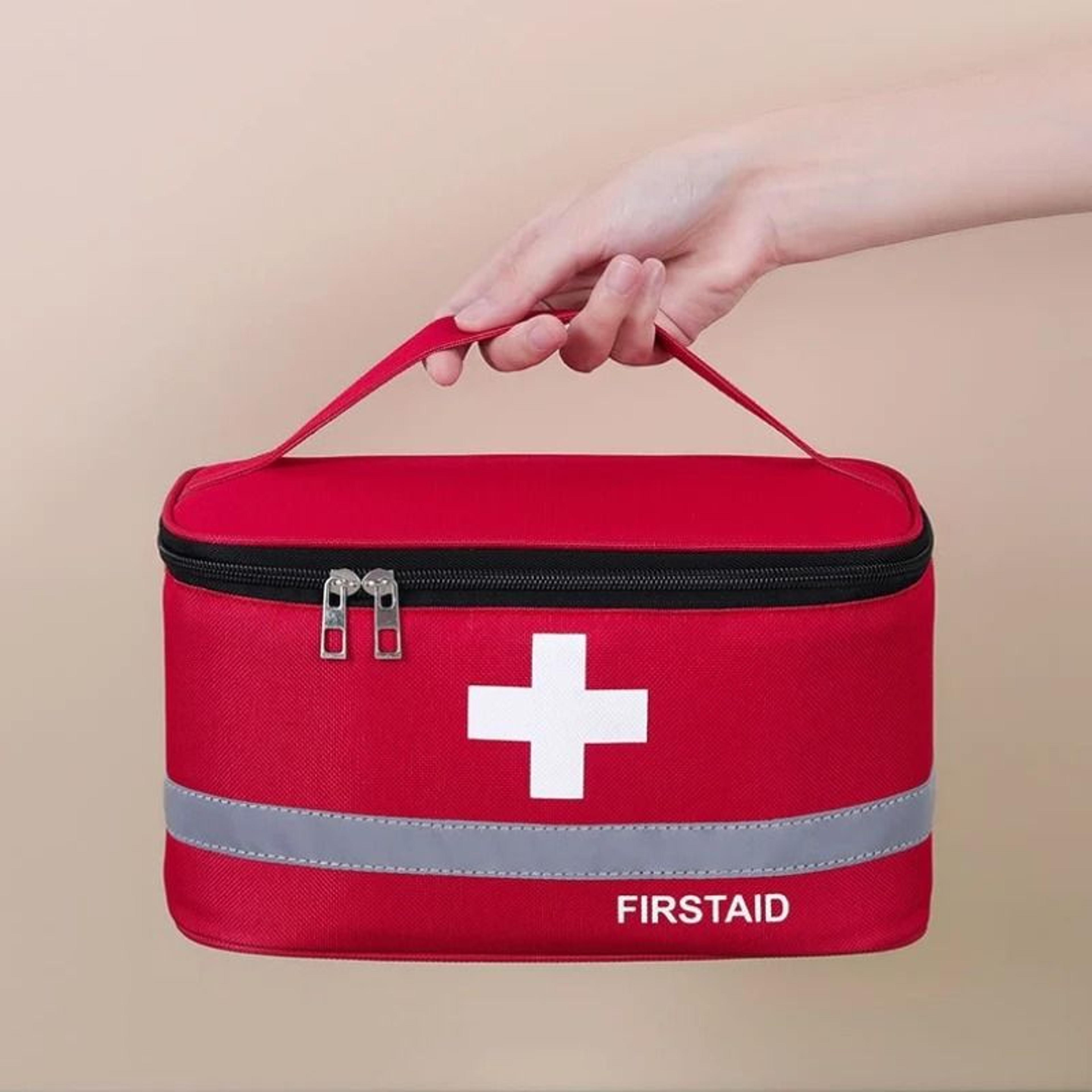 Portable Fabric Medicine Organizer Case 5