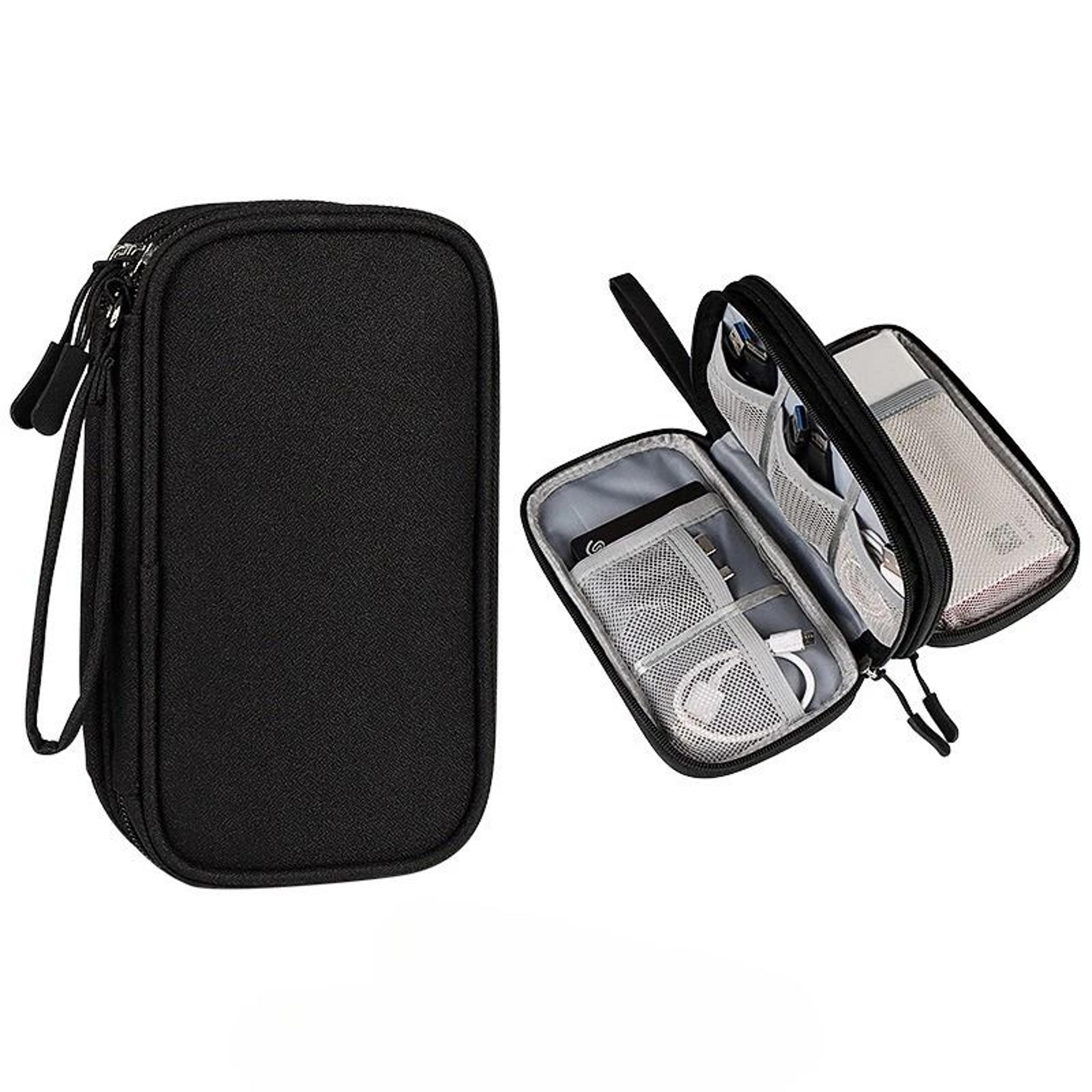 Double Layer Portable Tech Cable Organizer 5
