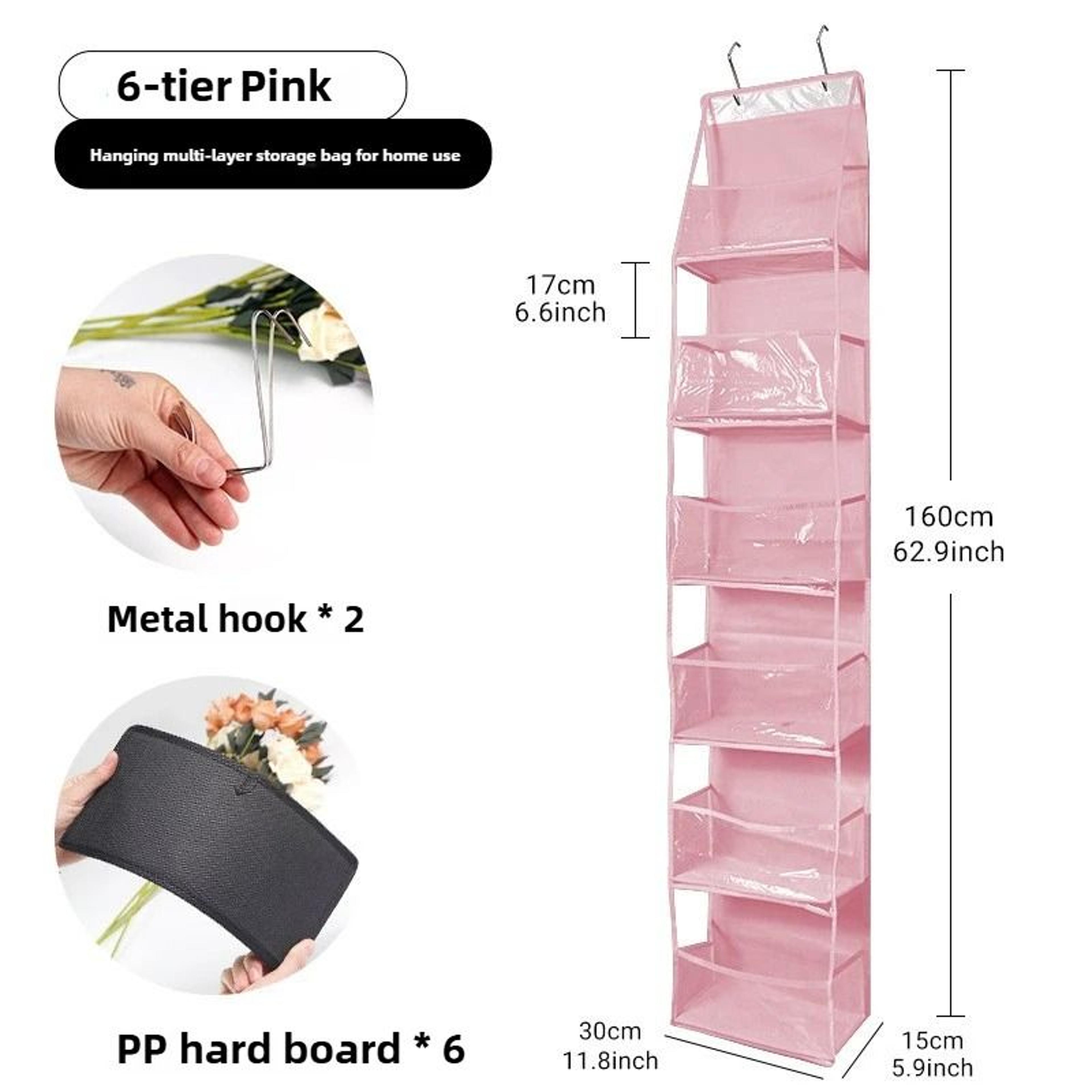 Dustproof Over Door Hanging Storage Organizer 13