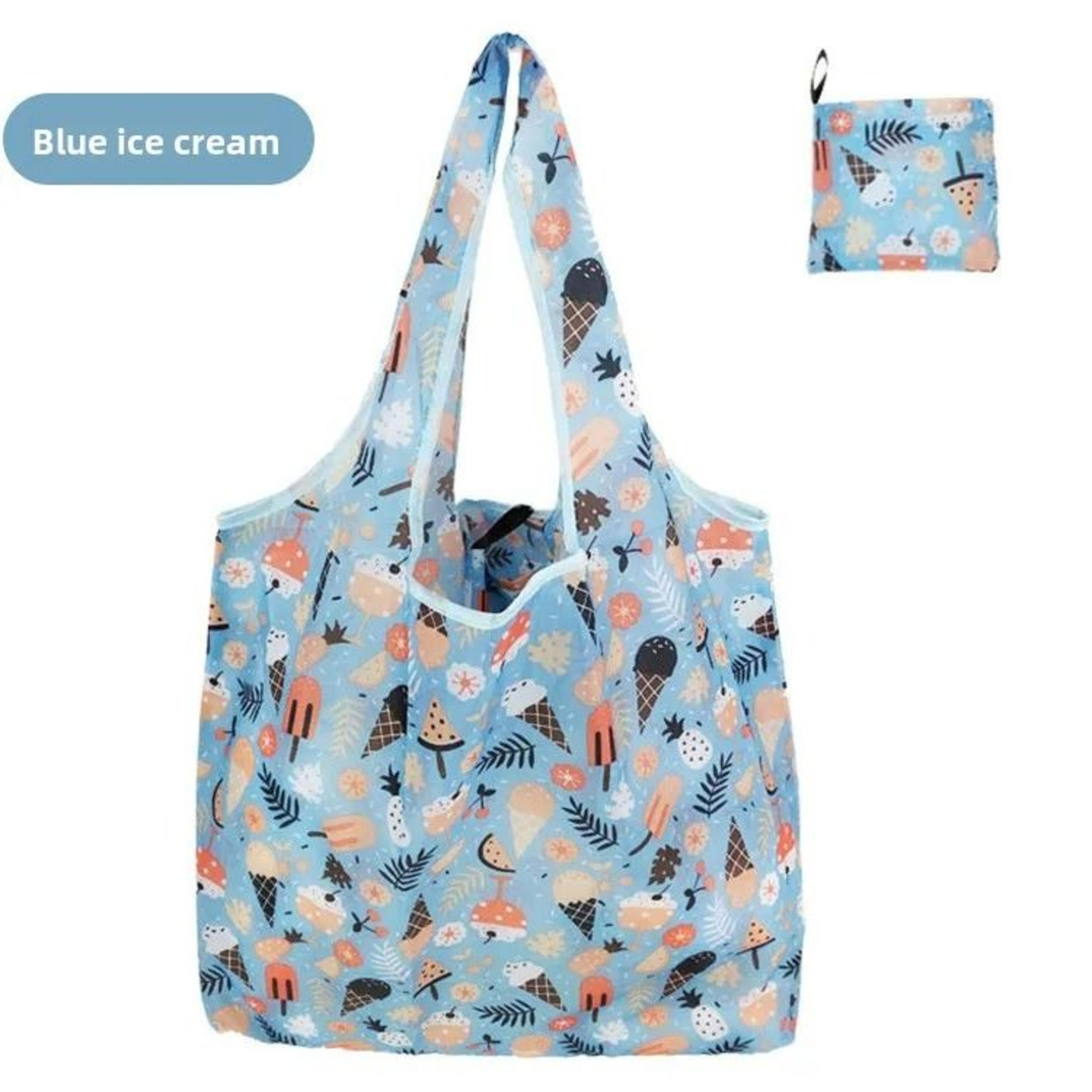 Foldaway Reusable Grocery Shoulder Bag 14