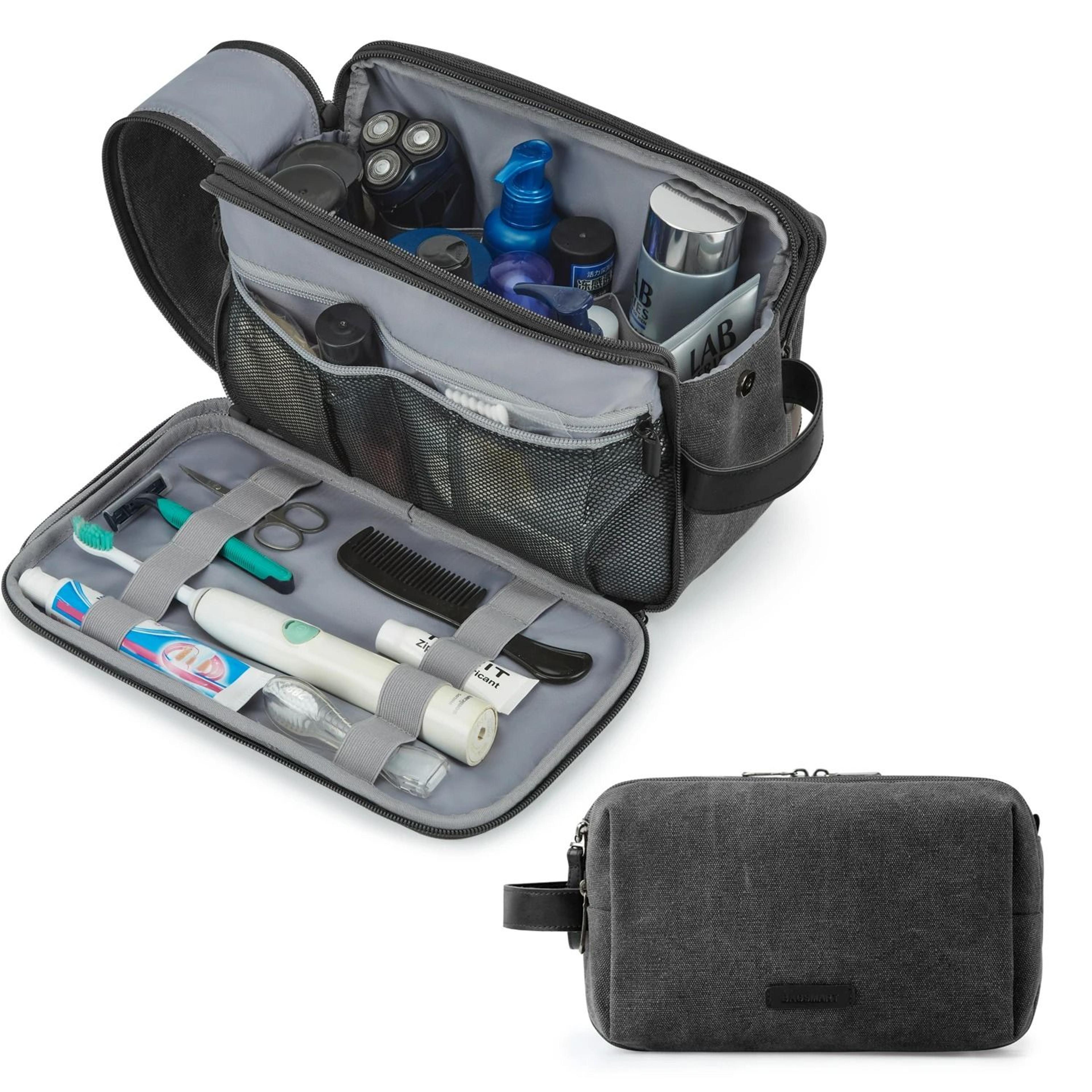 Large Water Resistant Travel Toiletry Organizer 12