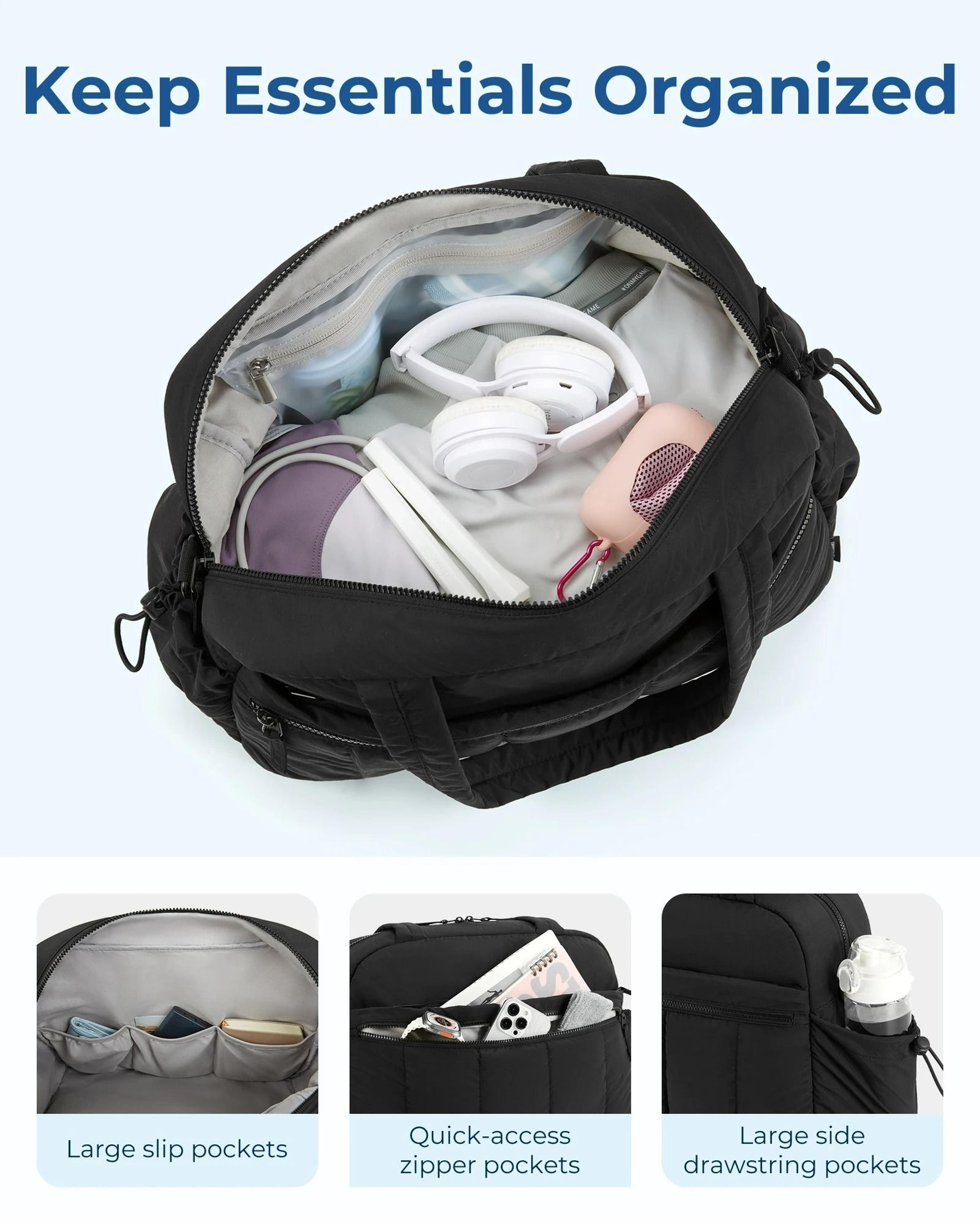 Large Carry On Gym Weekender Duffel Bag 4