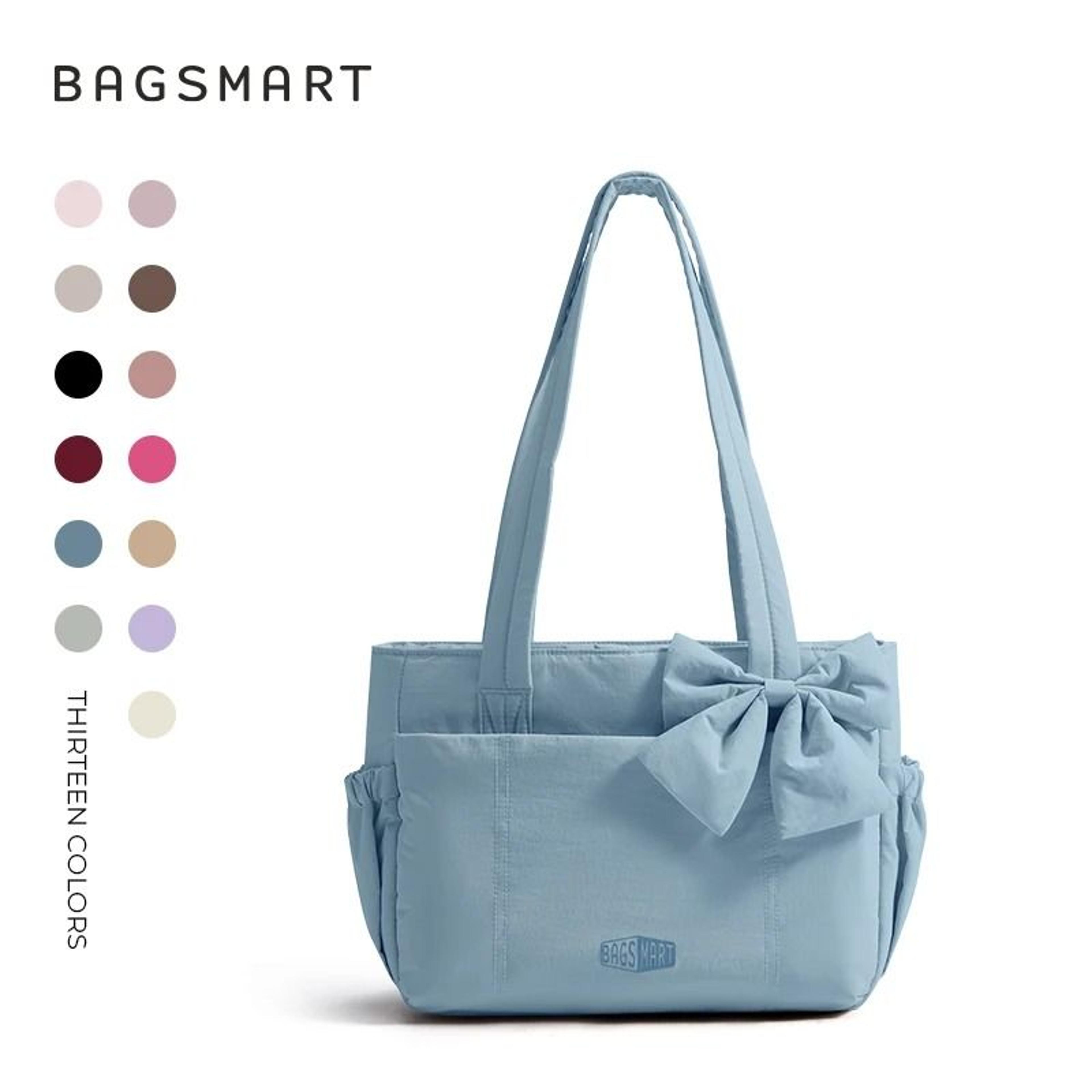 Puffy Bubble Multi Pocket Shoulder Tote Bag 14