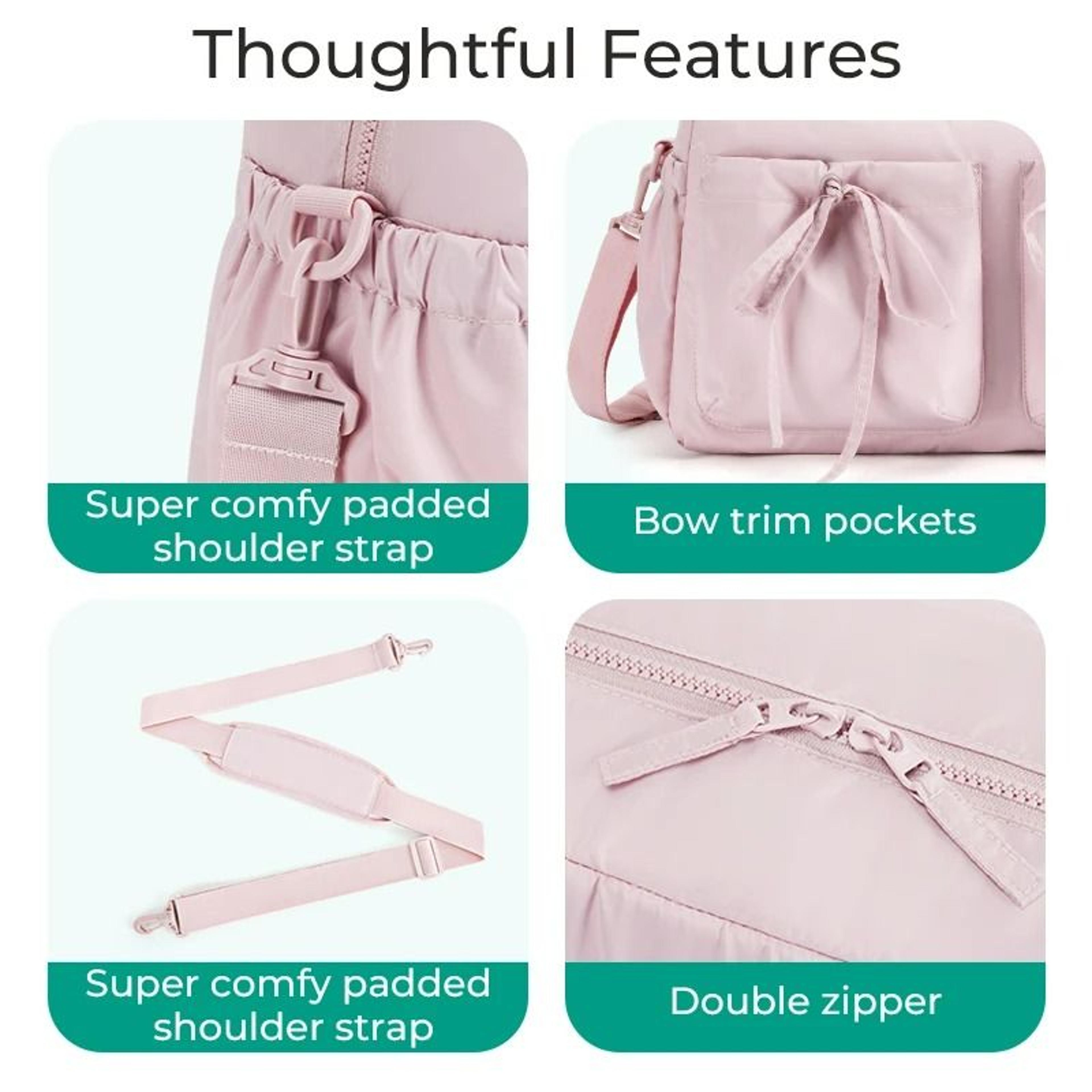 Expandable Large Capacity Hobo Crossbody Bag 5
