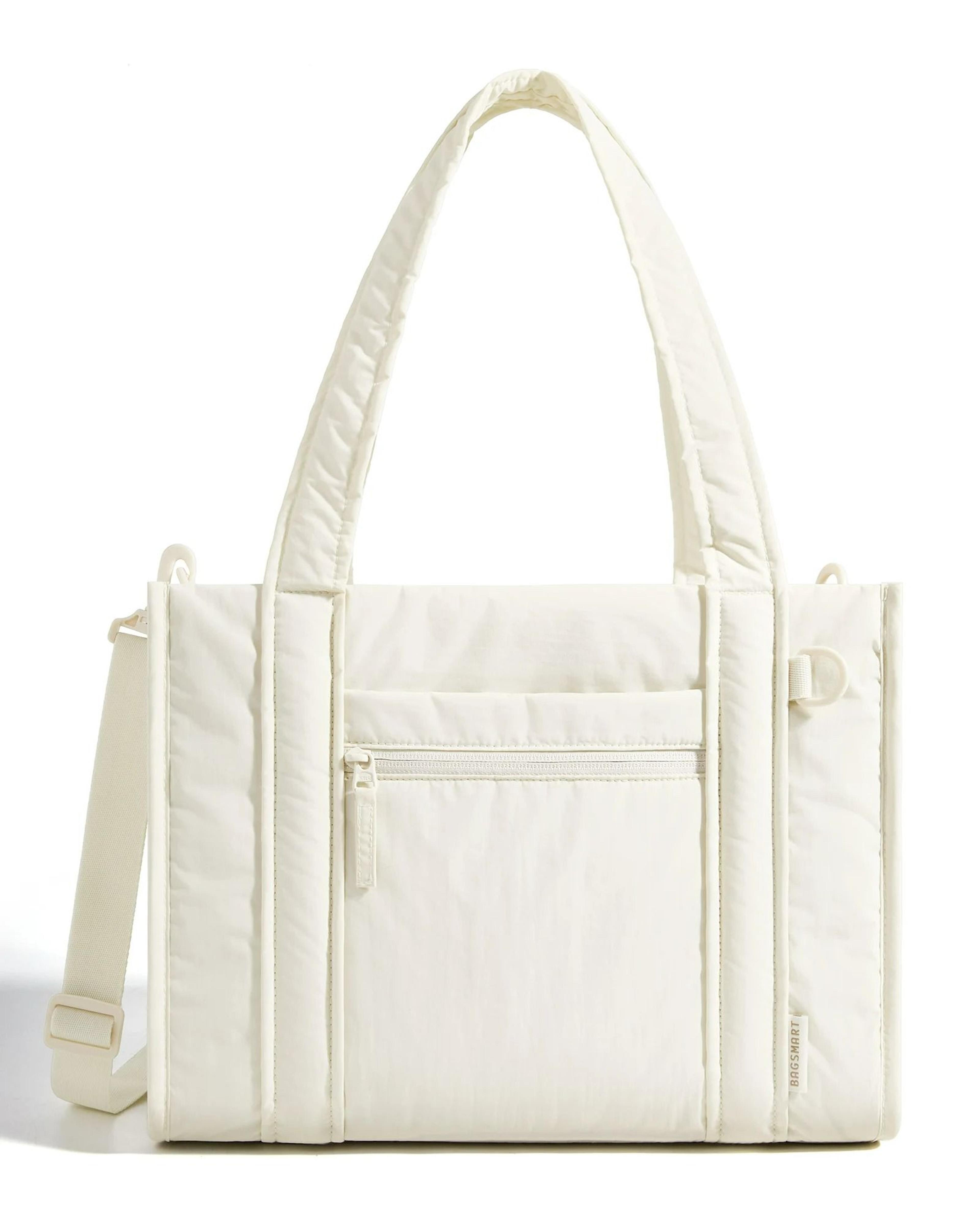 Lightweight Large Capacity Zipper Tote Bag 11