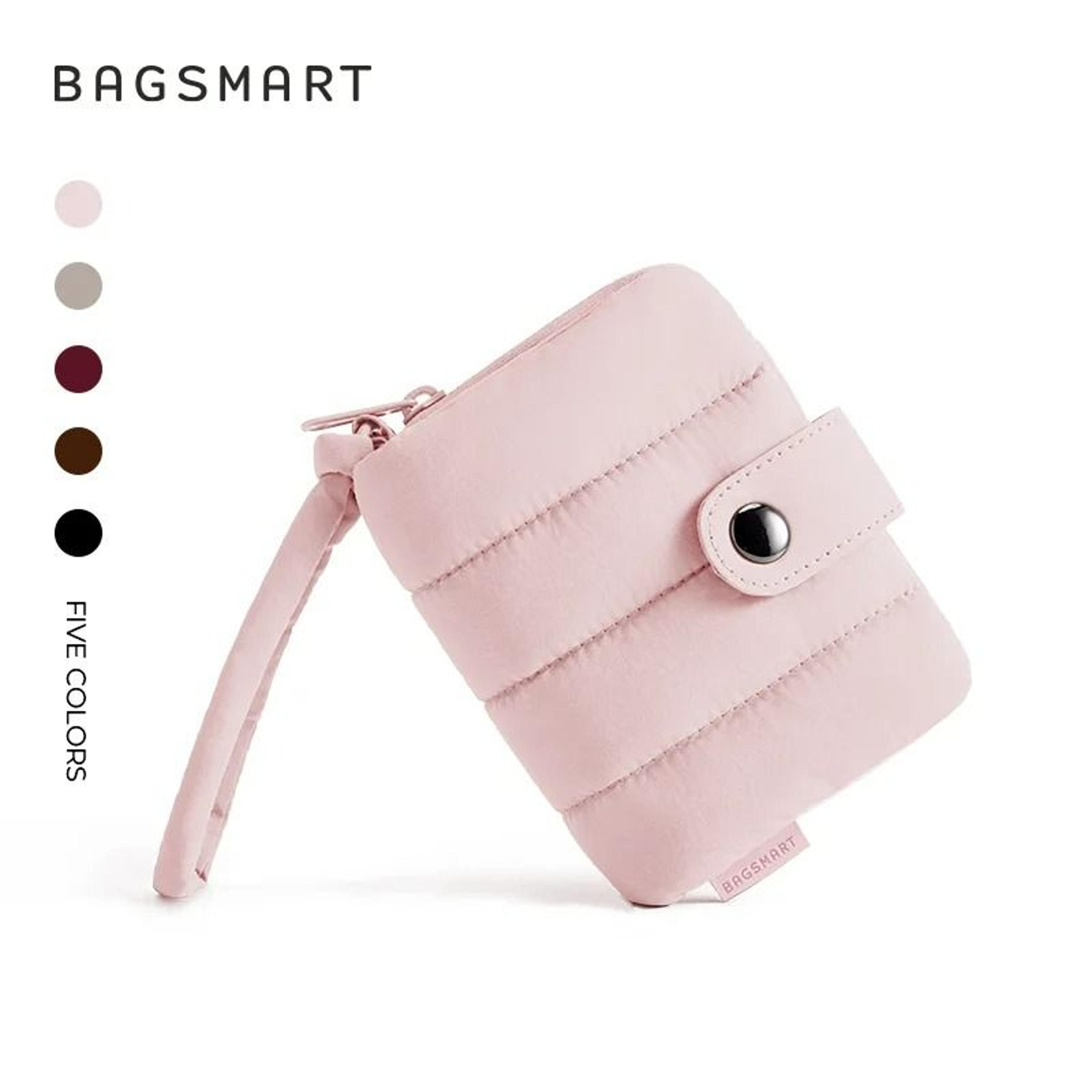 Mini Quilted Wristlet Coin And Card Pouch 8