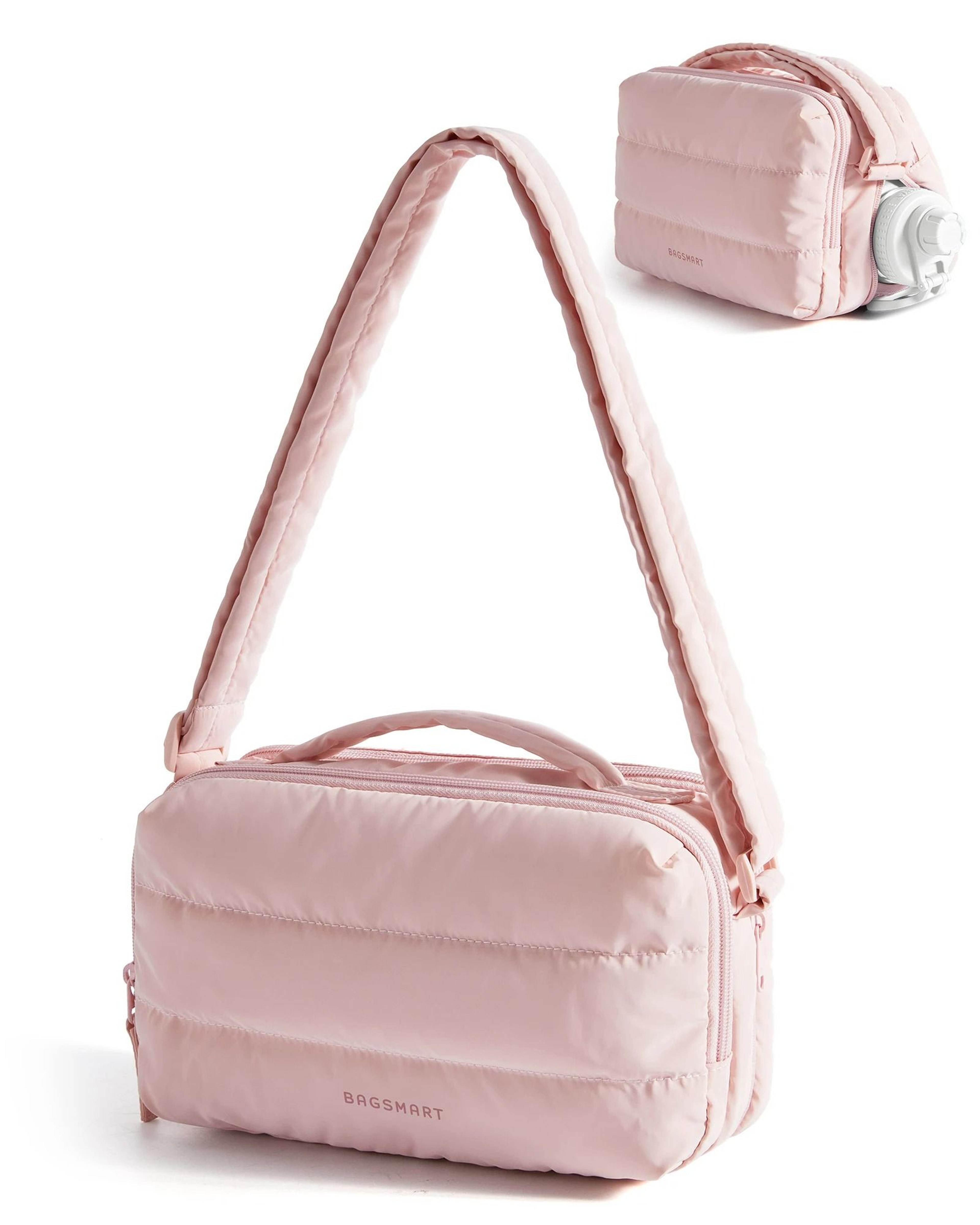 Water Resistant Crossbody Bag With Bottle Pocket 7