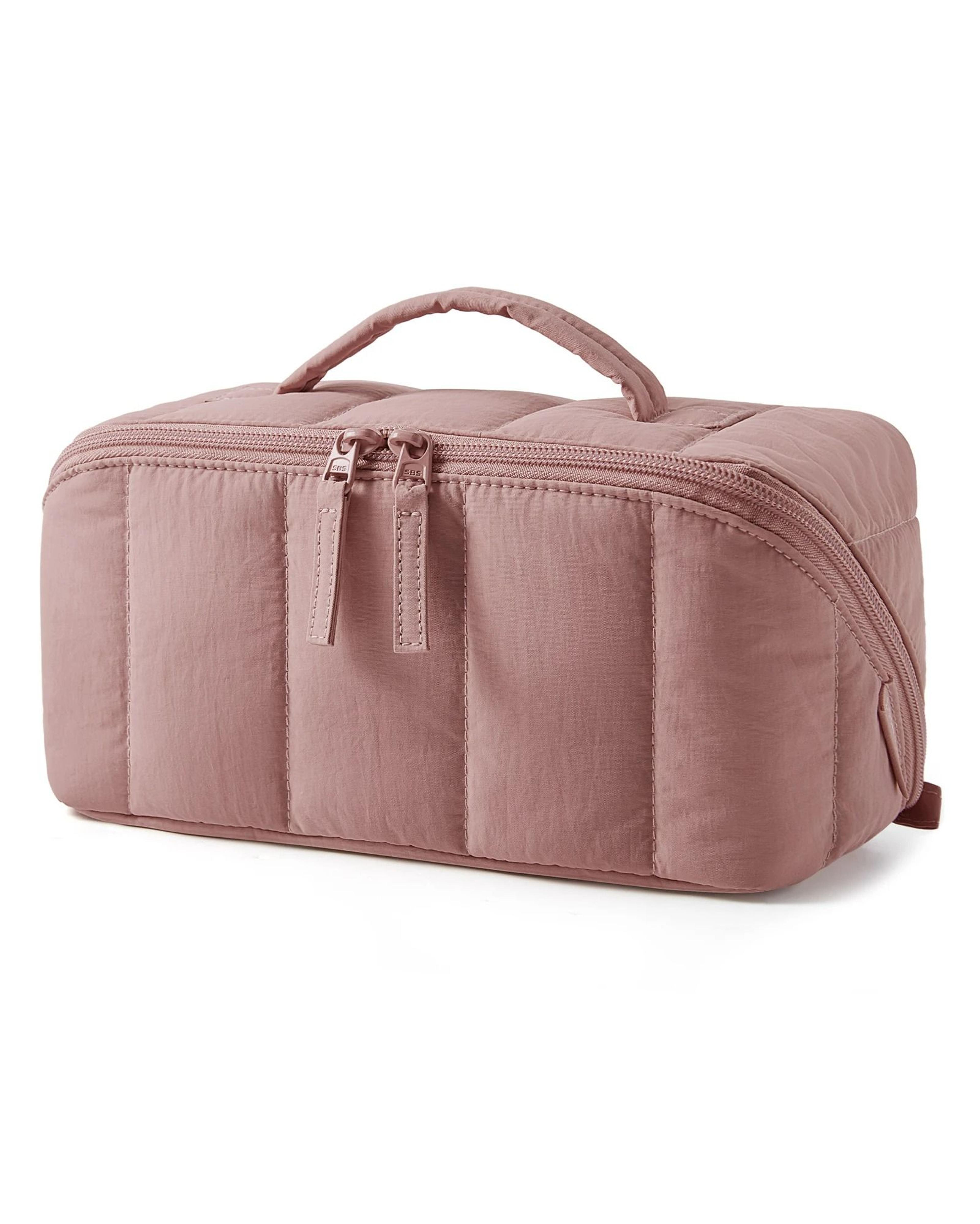Flat Opening Puffy Cosmetic Organizer Case 7