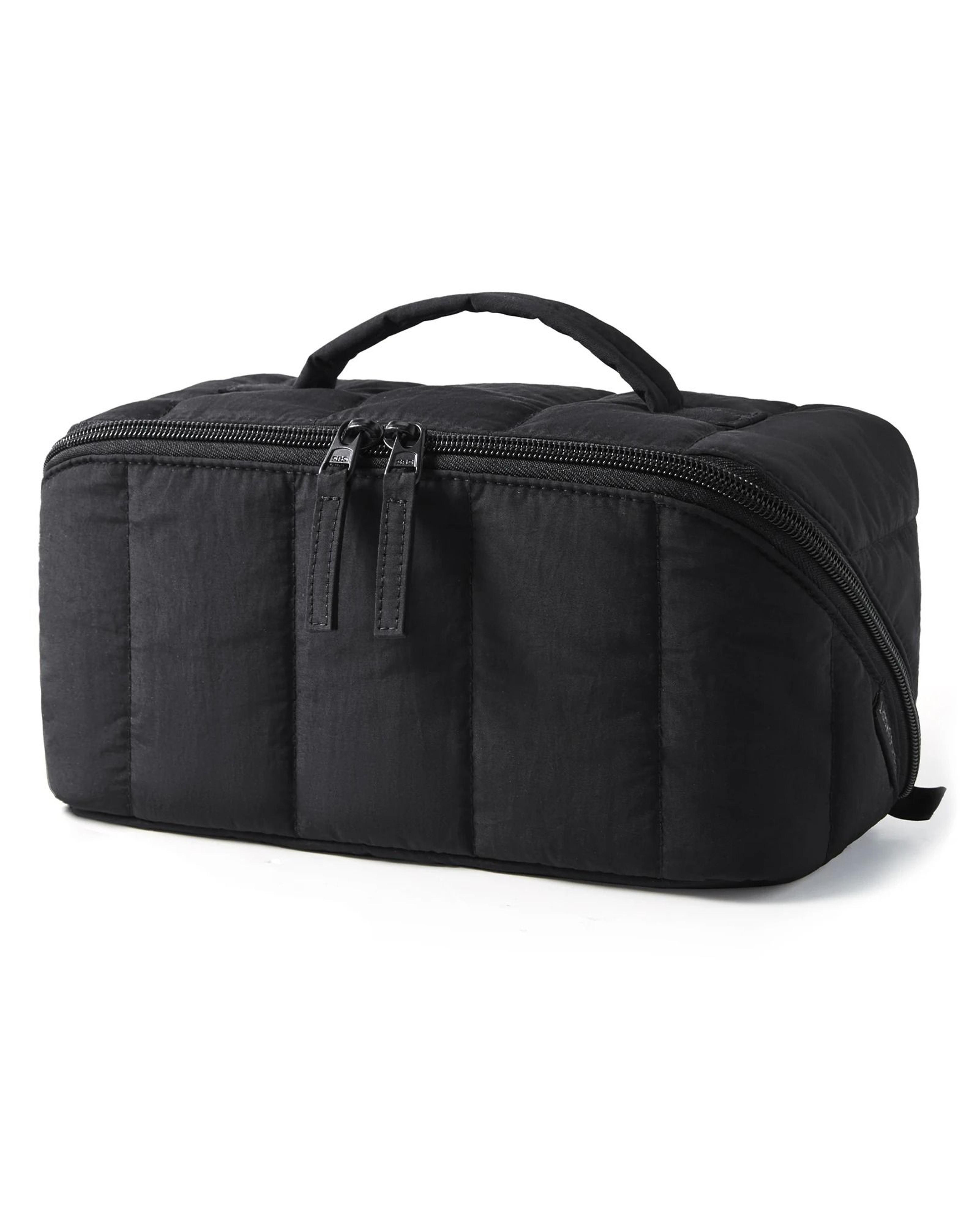 Flat Opening Puffy Cosmetic Organizer Case 9