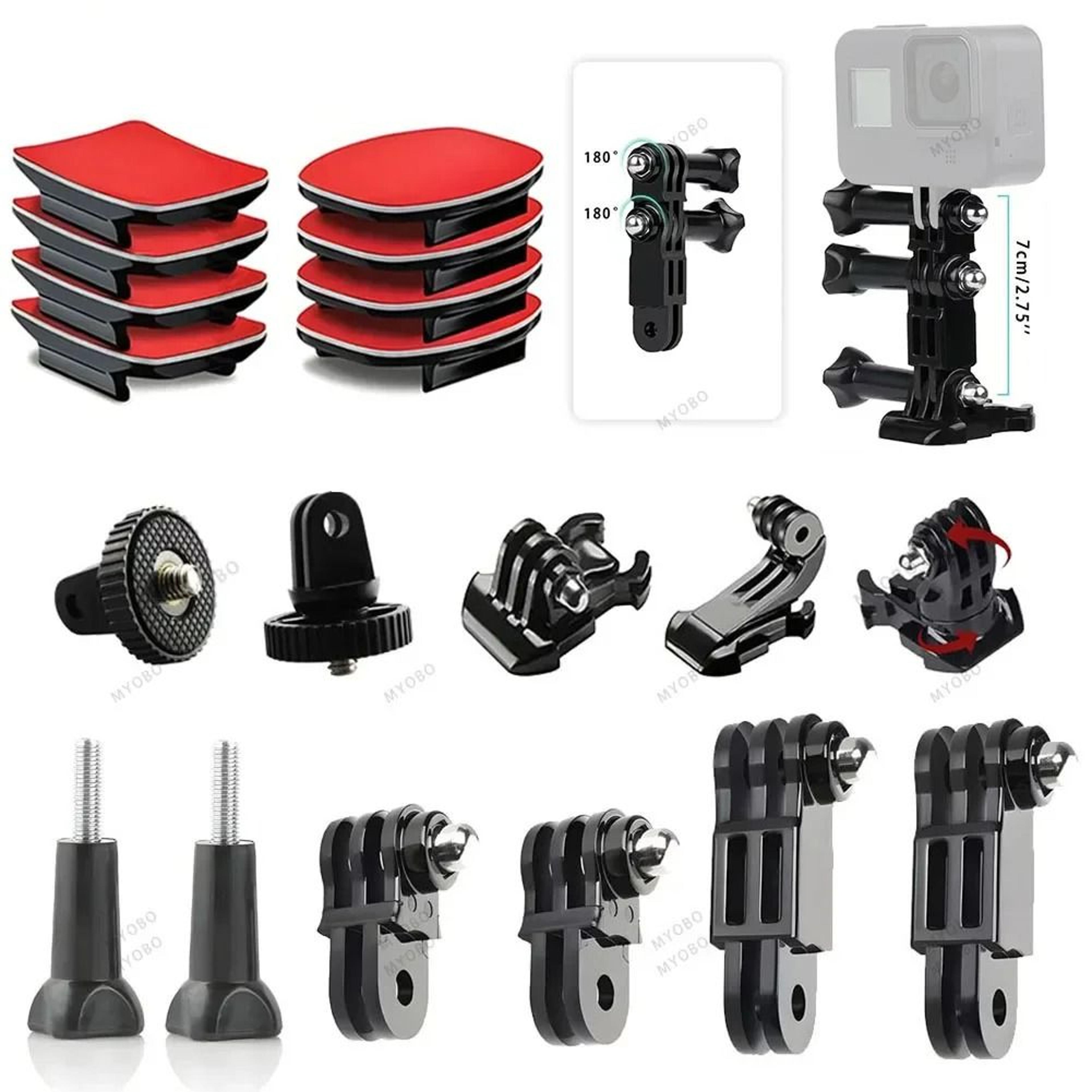 Universal Quick Release Action Camera Tripod Mount Adapter 0