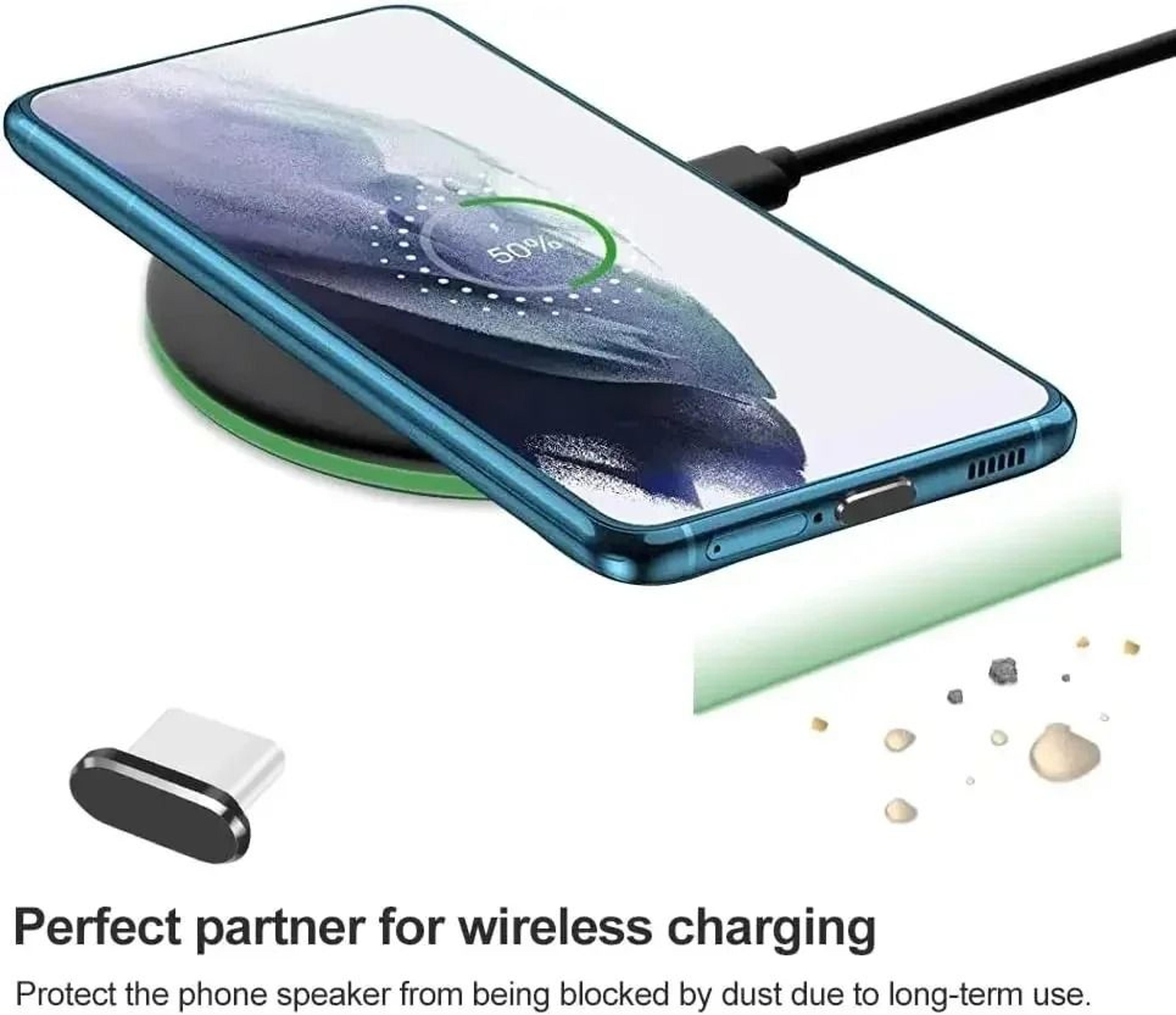 USB C Port Cleaning Brush And Dust Plug Kit 3