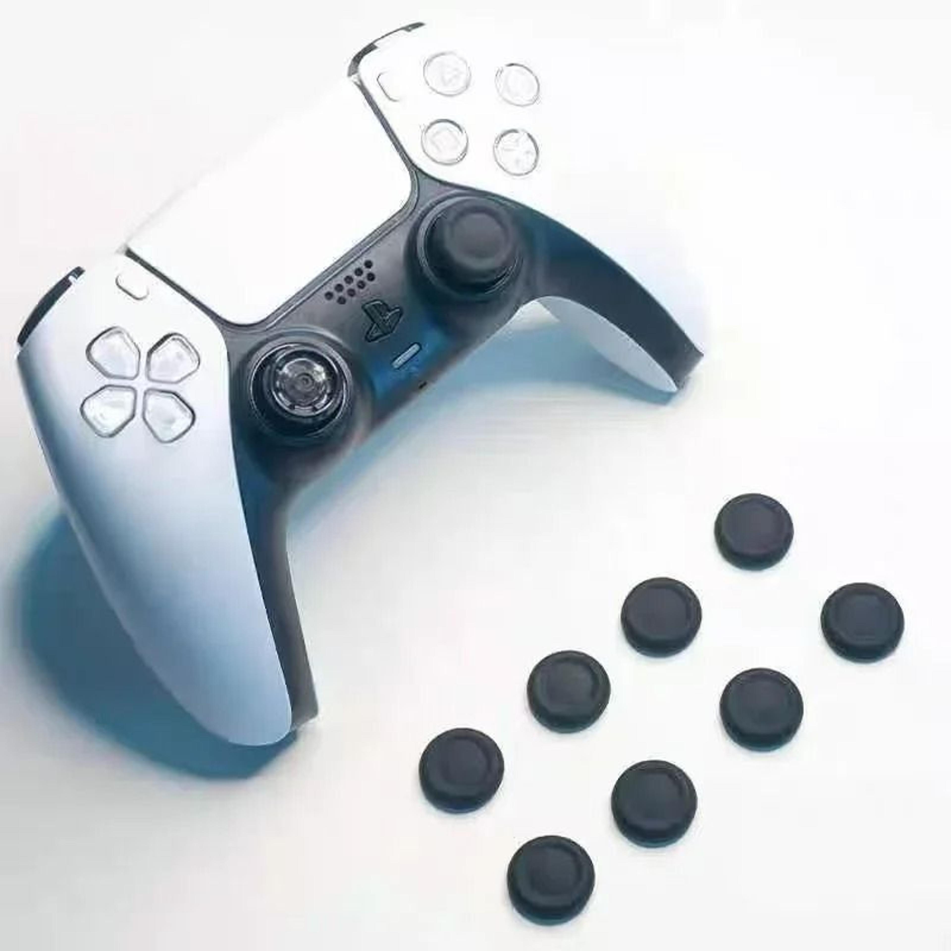 Non Slip Silicone Thumb Grip Caps For PS5 And PS4 1