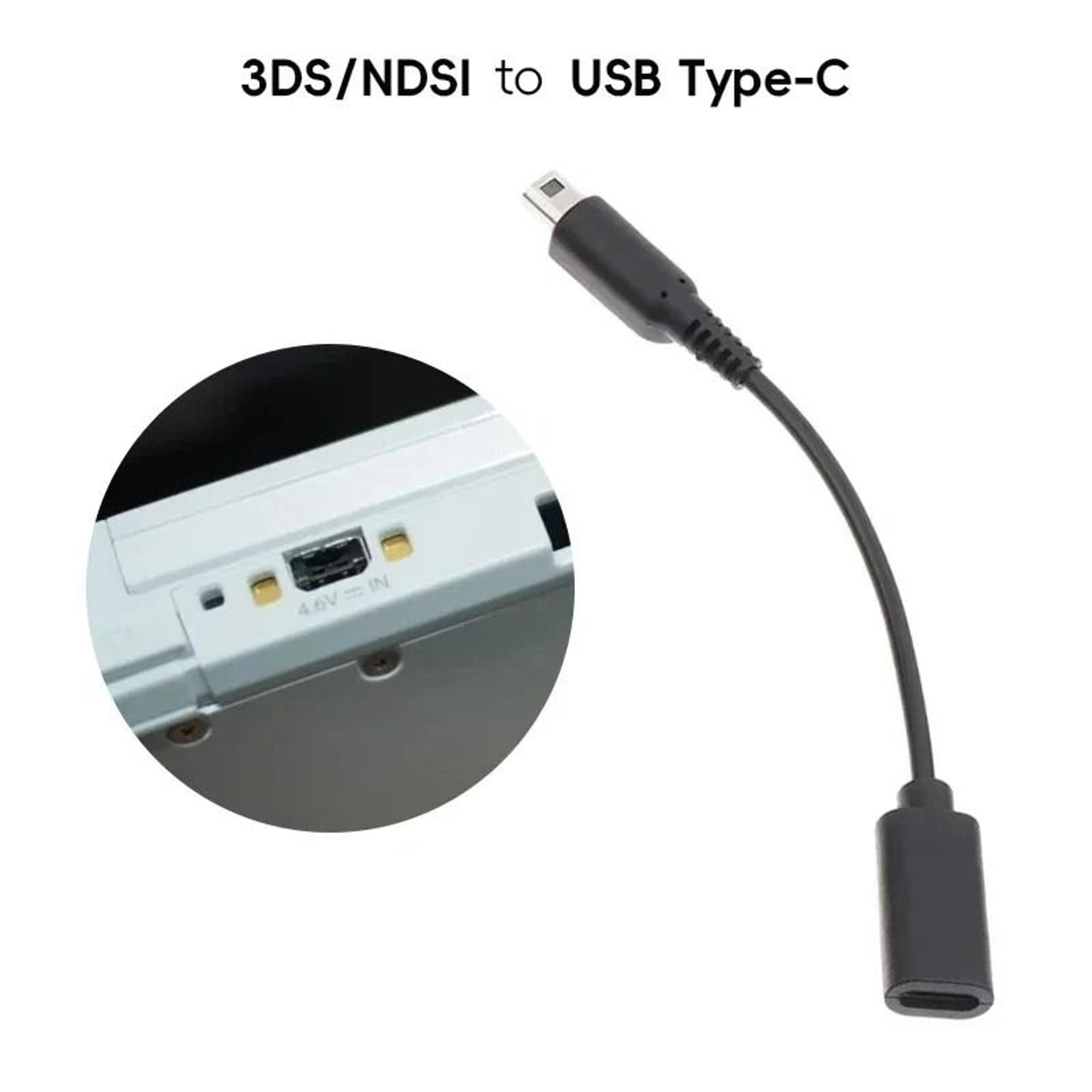 USB C Charging Cable For Nintendo 3DS 2DS And DS Lite 1